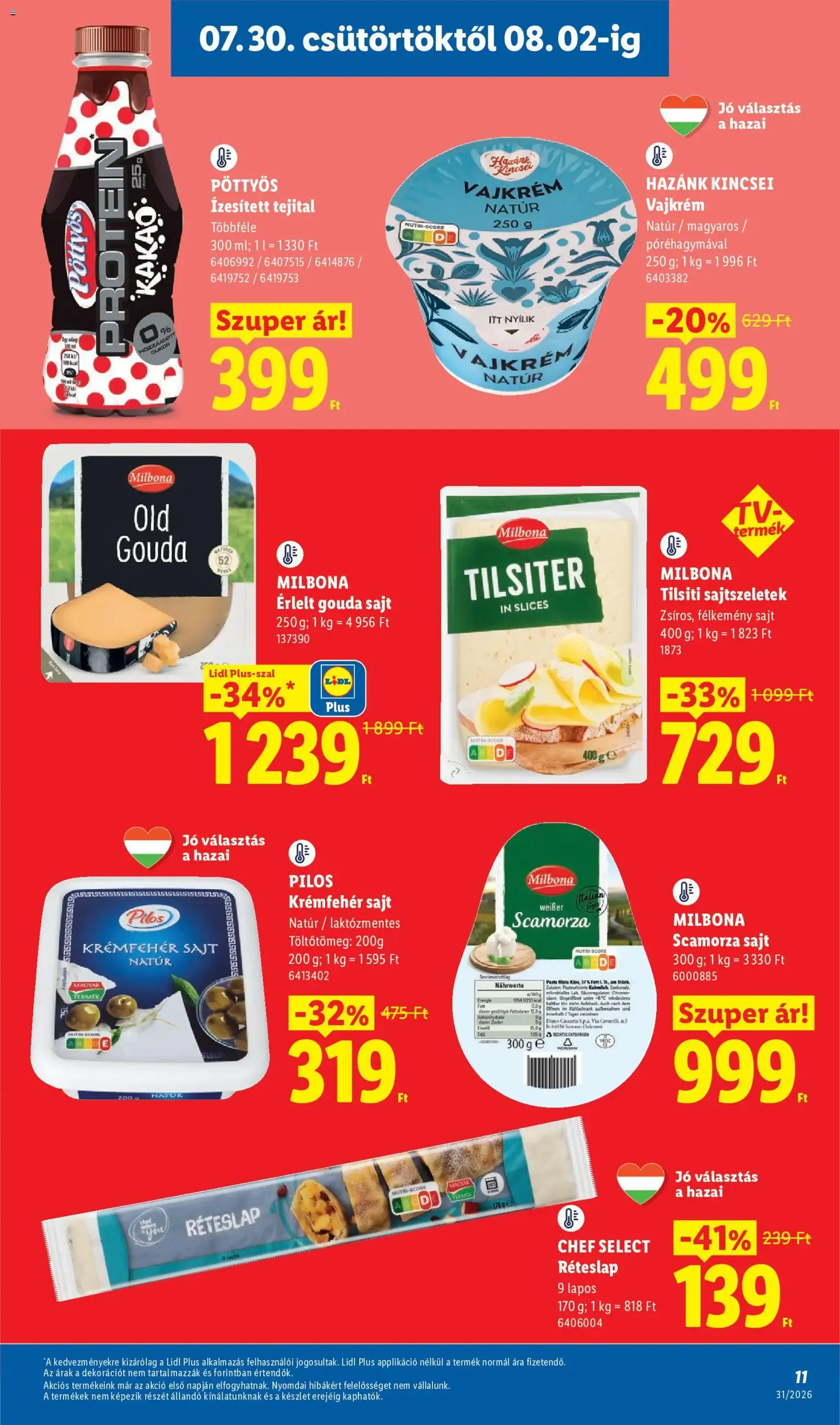 Lidl akciós újság - 2026.07.30. érvényes szórólap 11 oldal 58 oldalból