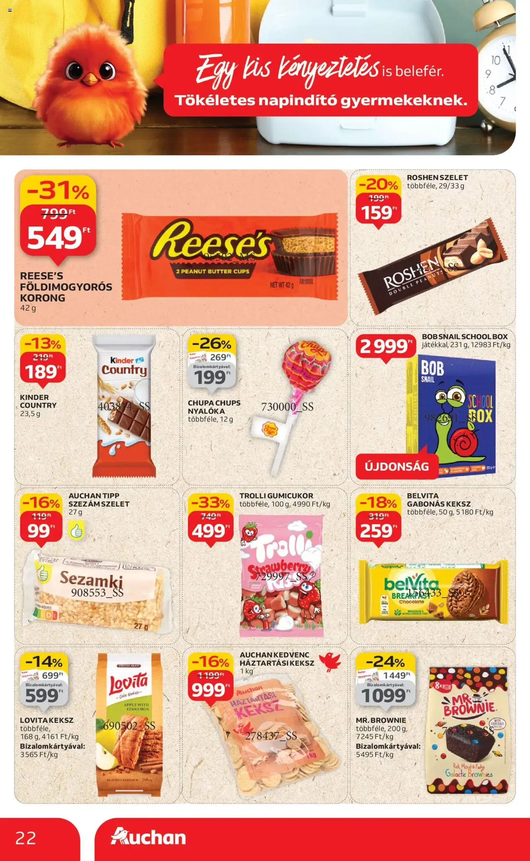 Auchan Akciós újság - 2025.08.28. érvényes szórólap 22 oldal 46 oldalból