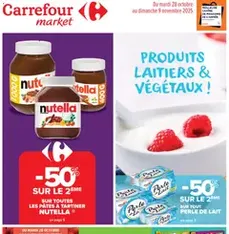 Carrefour Market catalogue semaine 44 - Prévisualisation du catalogue valable à partir du 28/10/2025