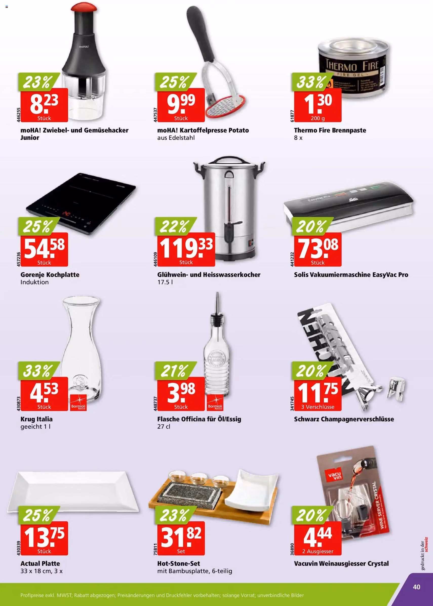 Aligro Aktionen - Gültiger Prospekt ab 24.11.2025, Seite 40 von insgesamt 40