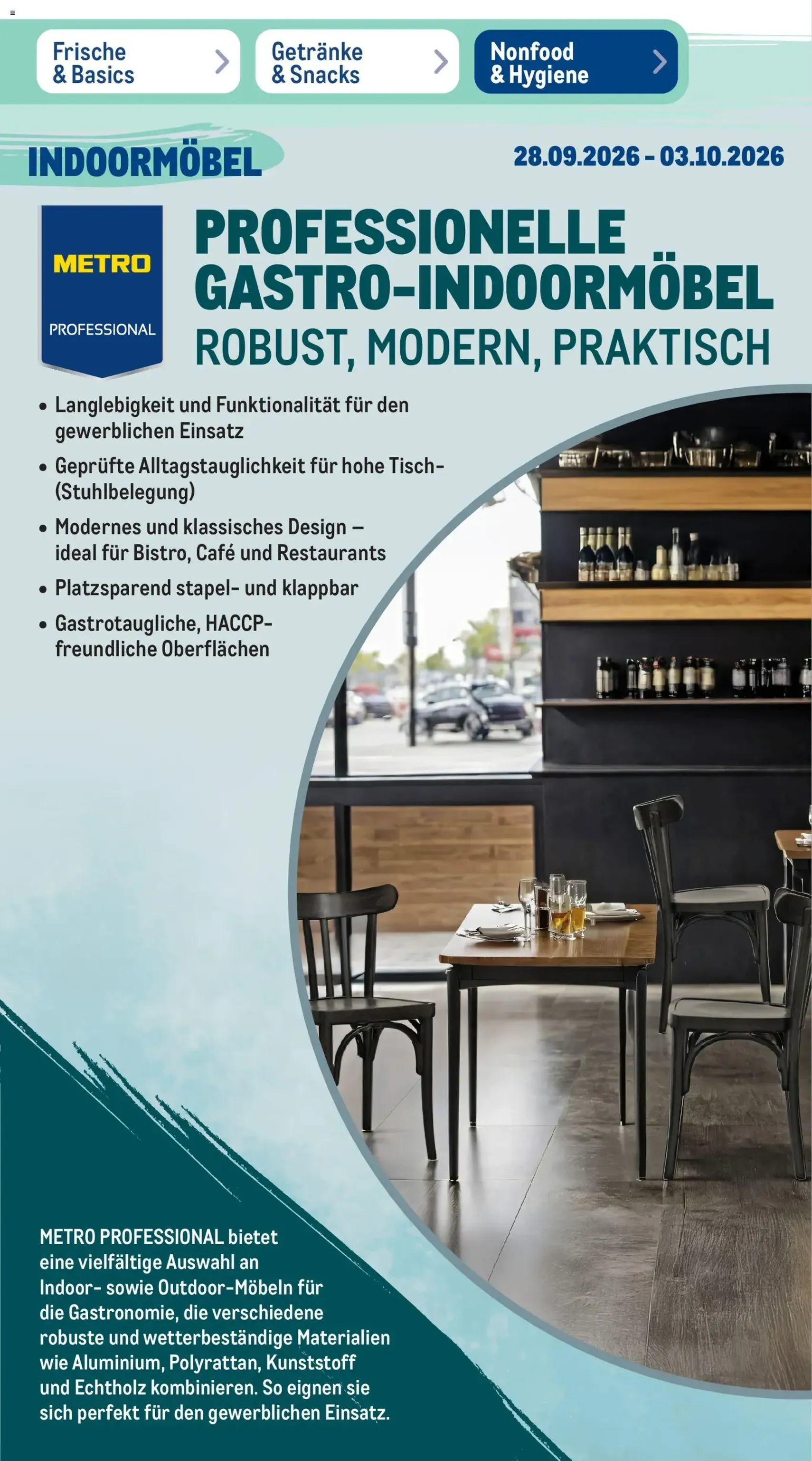 Metro Prospekt - Gültiger Prospekt ab 28.09.2026, Seite 43 von insgesamt 49