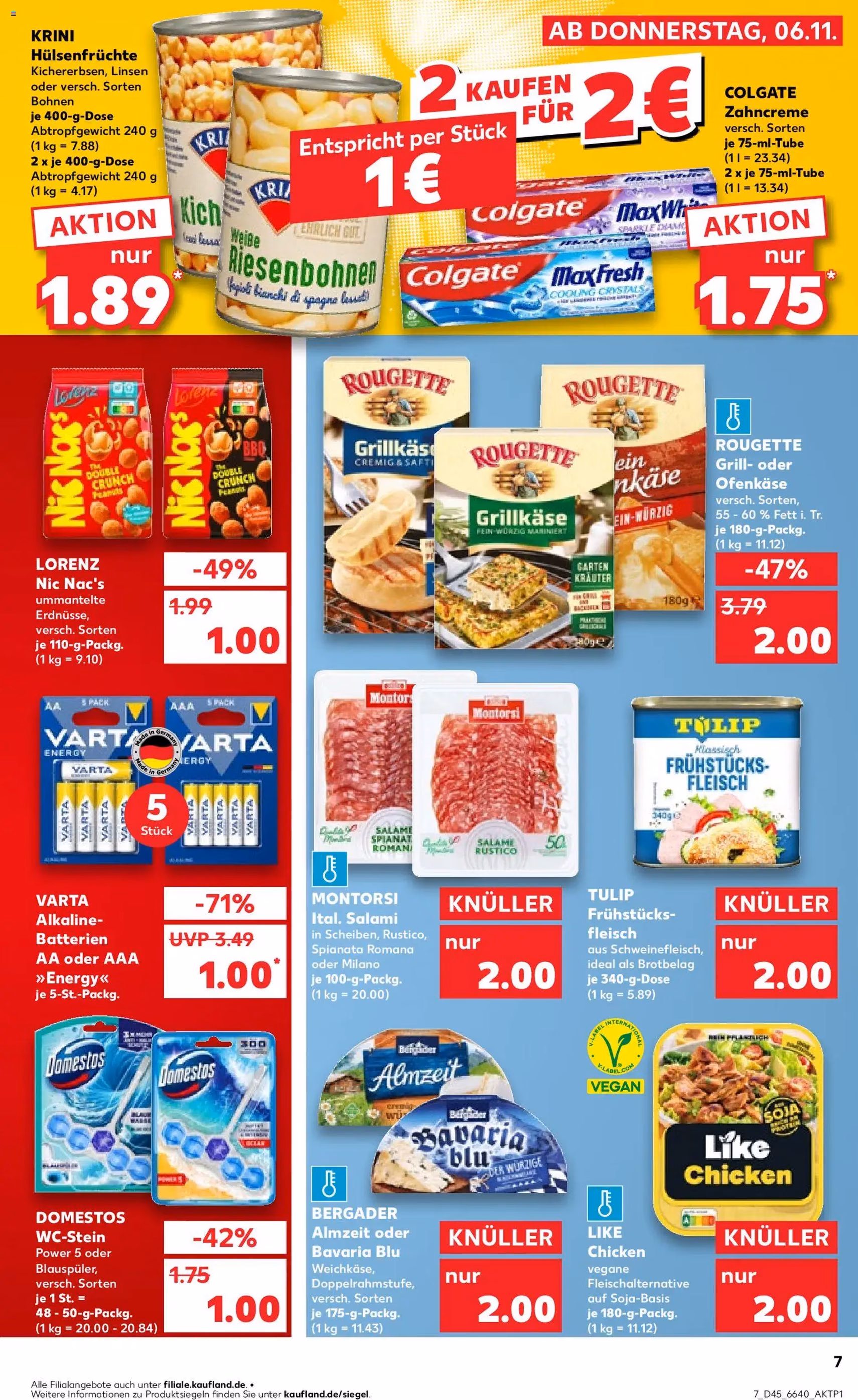 Kaufland Prospekt - Gültiger Prospekt ab 06.11.2025, Seite 7 von insgesamt 64