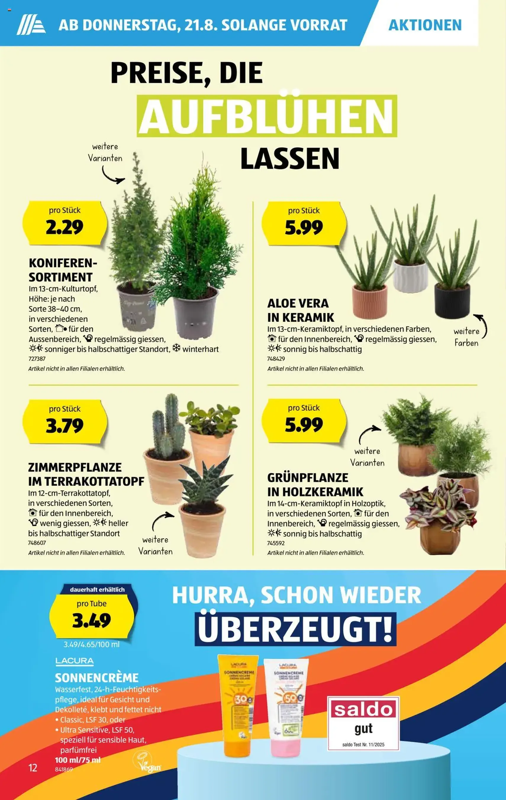 Aldi Aktionen - Gültiger Prospekt ab 21.08.2025, Seite 13 von insgesamt 32