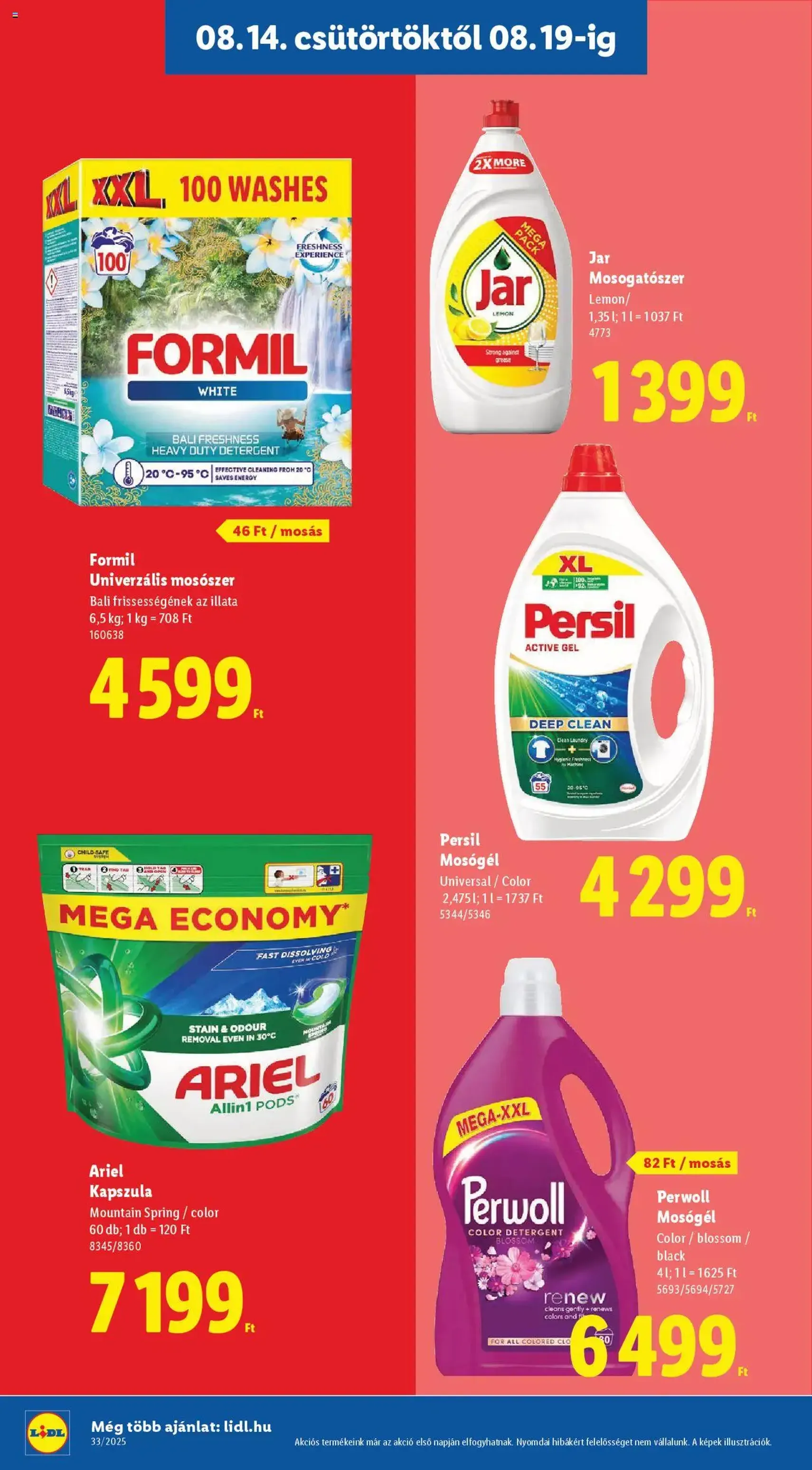 Lidl Akciós újság - 2025.08.14. érvényes szórólap 16 oldal 64 oldalból