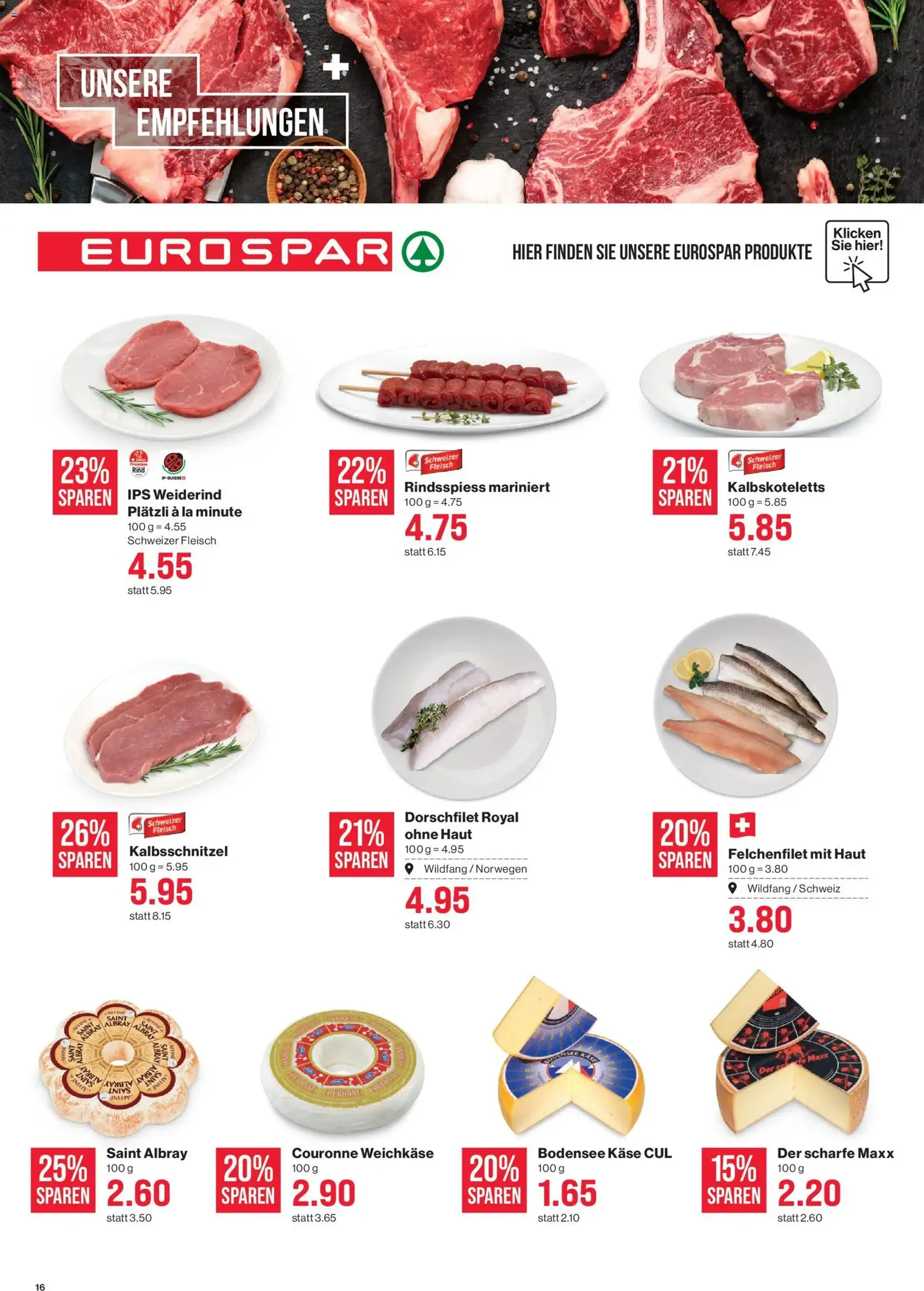 SPAR aktionen - Gültiger Prospekt ab 13.05.2026, Seite 16 von insgesamt 19