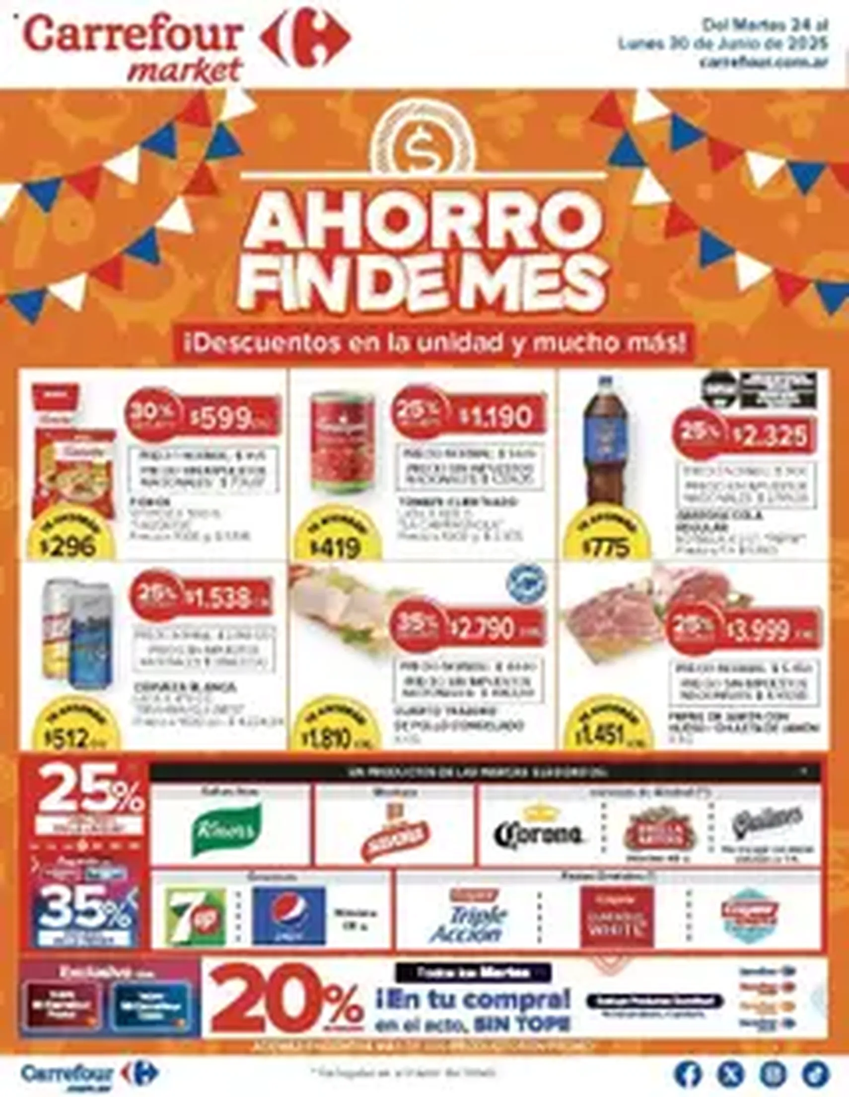 Carrefour Market catálogo - folleto válido desde 24/06/2025 página 1 de 1