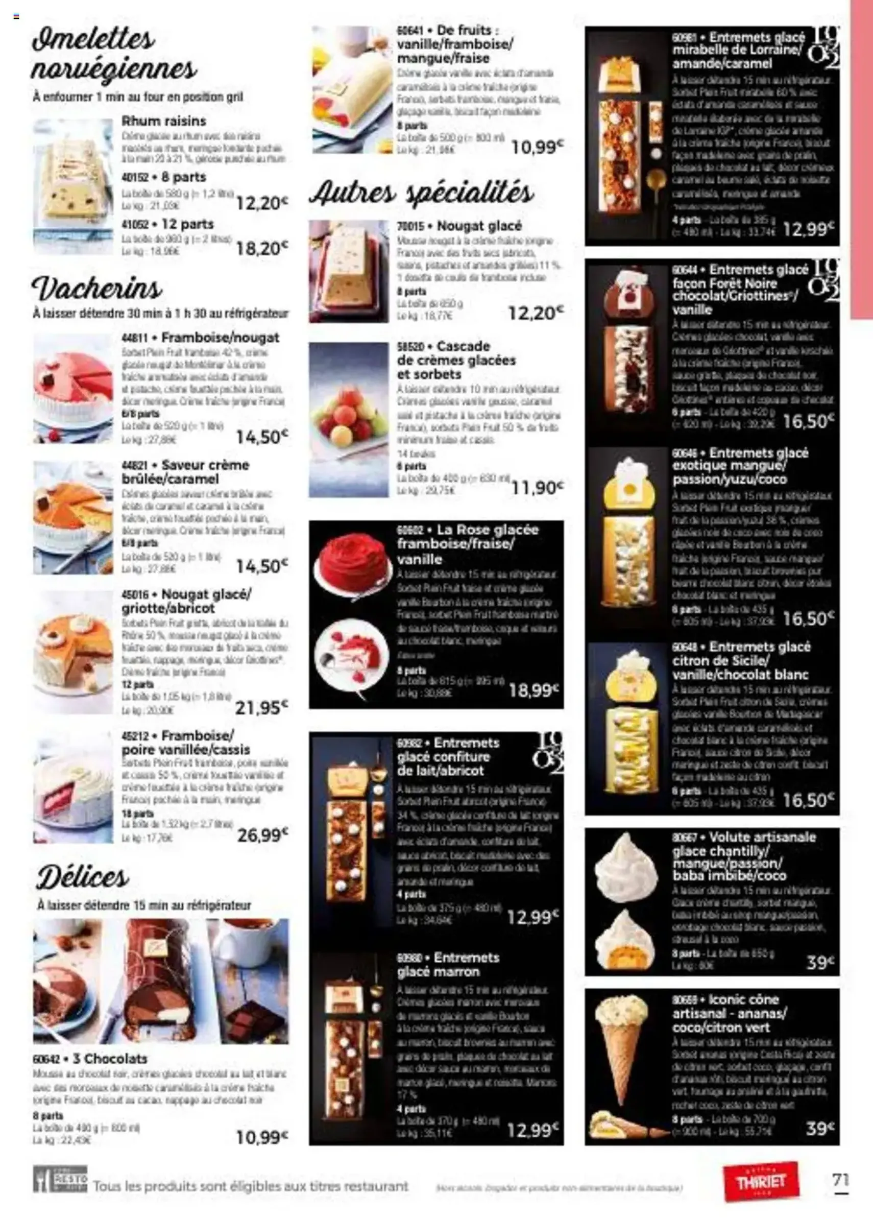Thiriet catalogue livraison à domicile - brochure valable à partir du 11/07/2025, page 71 sur 80 Thiriet catalogue livraison à domicile - brochure valable à partir du 11/07/2025, page 71 sur 80