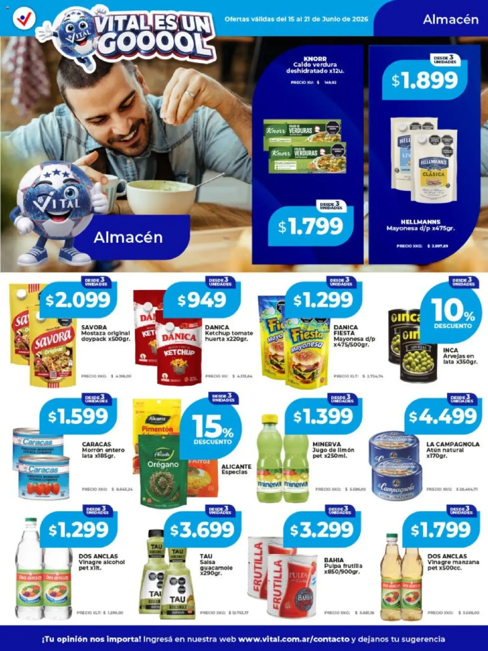 Vital - Ofertas - folleto válido desde 15/06/2026 página 14 de 22
