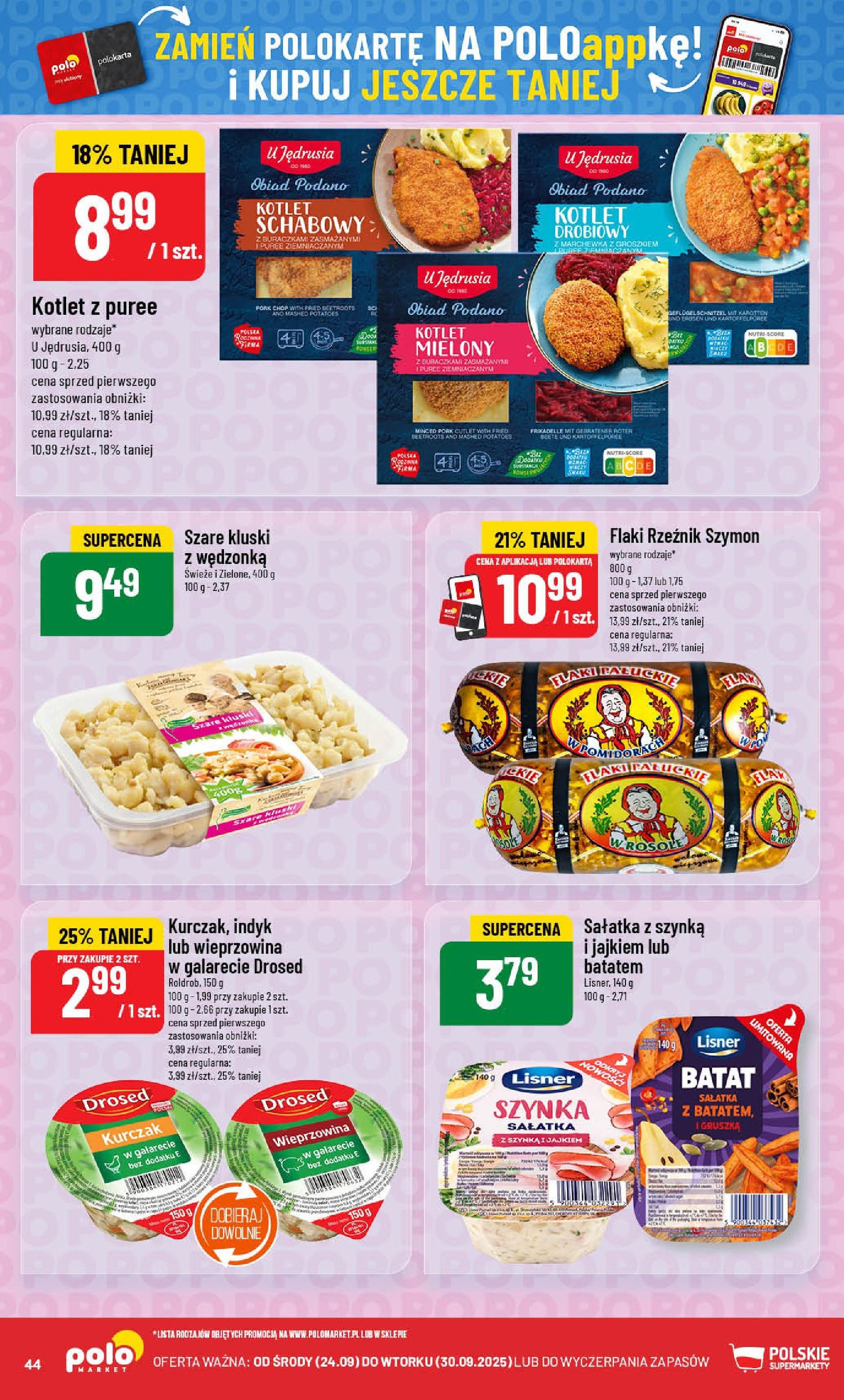 POLOmarket Gazetka - ważny gazetka od 24.09.2025 strona 44 z 76 POLOmarket Gazetka - ważny gazetka od 24.09.2025 strona 44 z 76