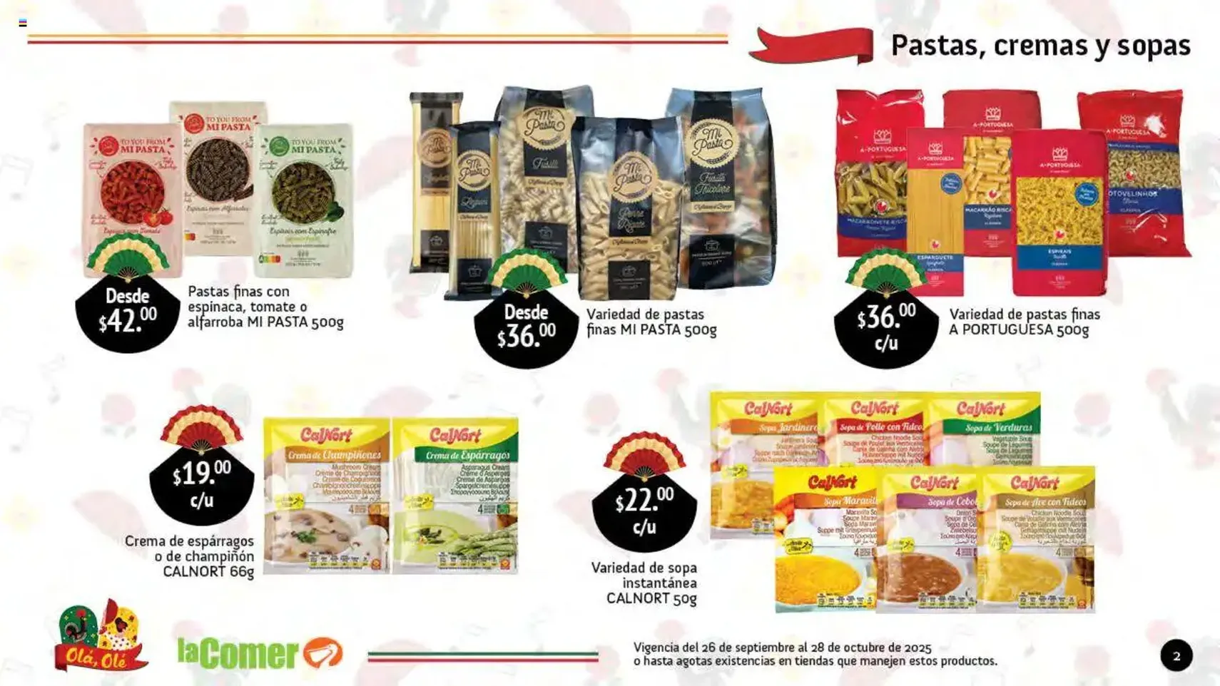 La Comer folleto Olá, Olé - folleto válido desde 26/09/2025 página 2 de 64 La Comer folleto Olá, Olé - folleto válido desde 26/09/2025 página 2 de 64