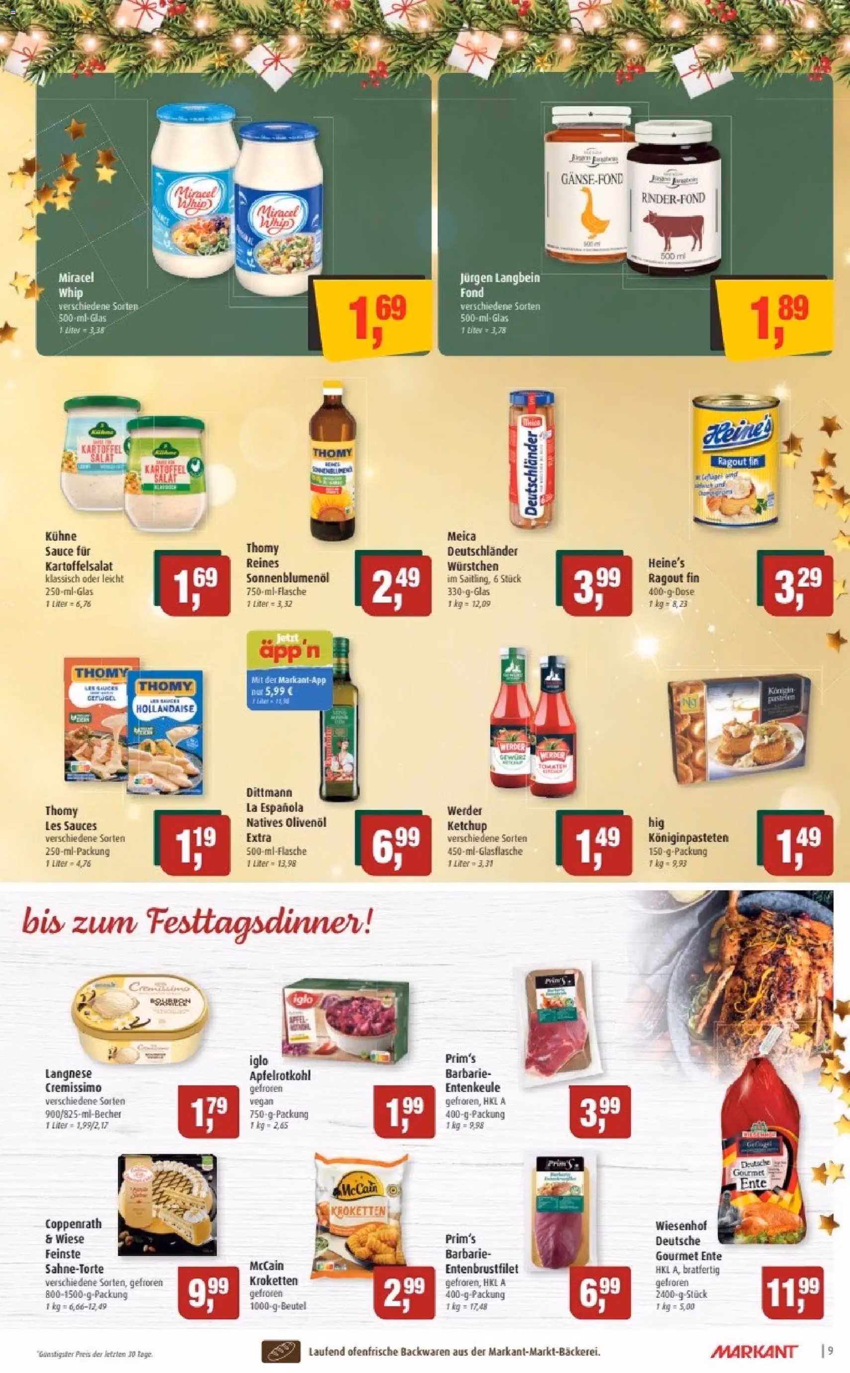 Markant Prospekt - Gültiger Prospekt ab 22.12.2025, Seite 9 von insgesamt 14