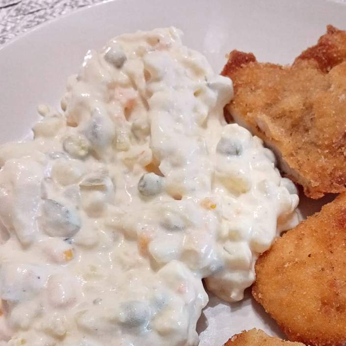 Receta de ensalada de patatasde verano con mayonesa