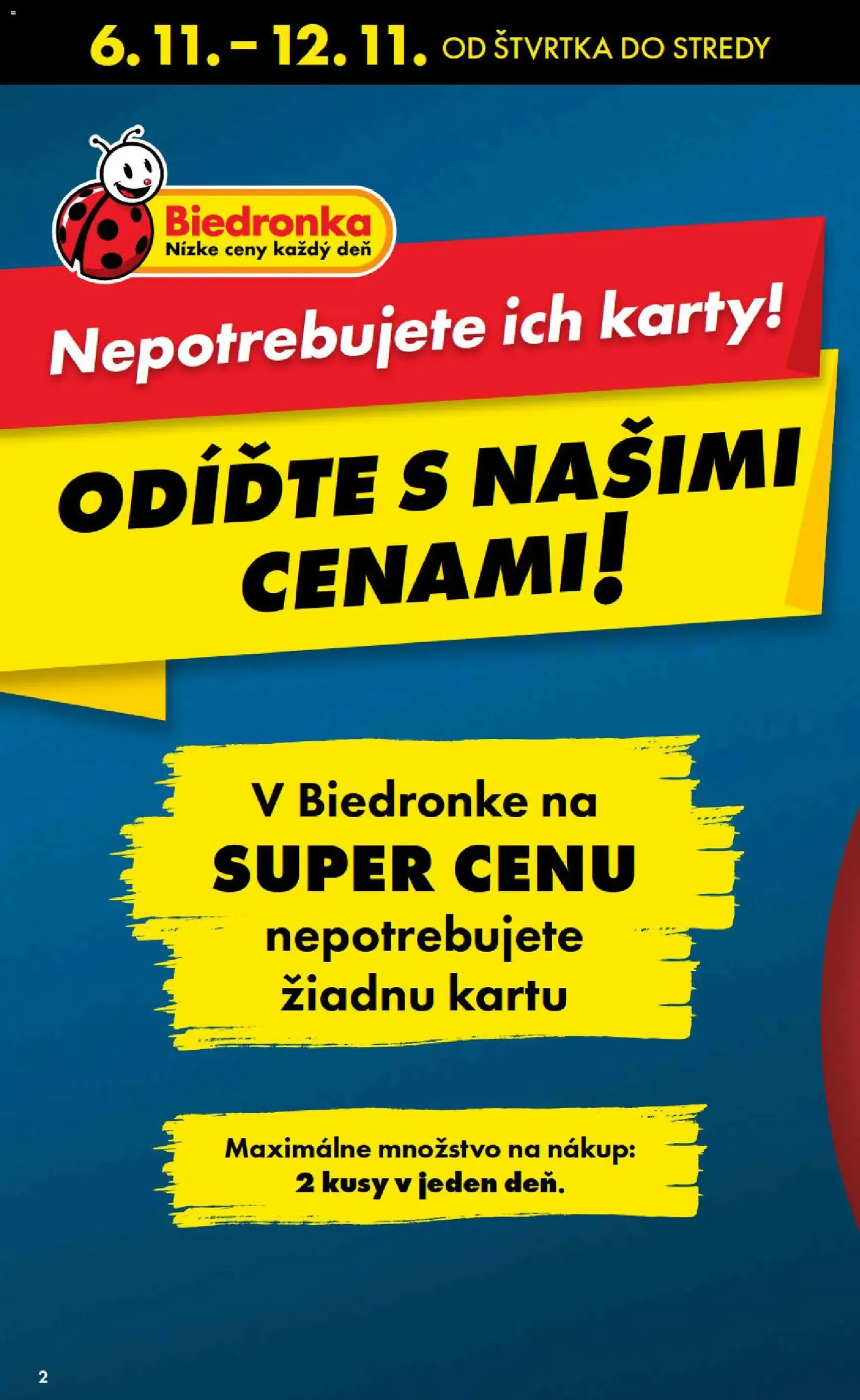 Biedronka leták - platný leták od 06.11.2025 strana 2 z 48
