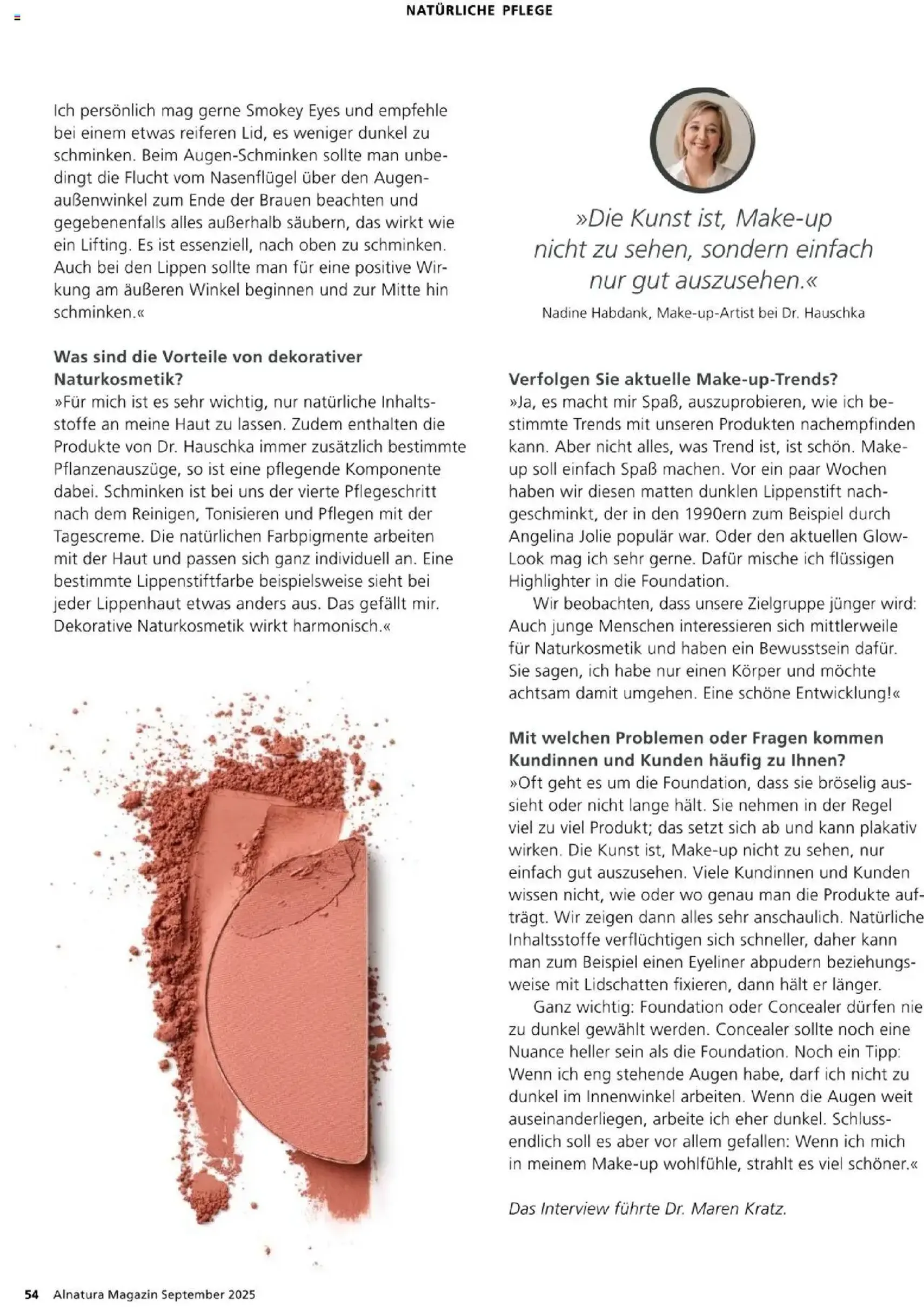 Alnatura Prospekt - Gültiger Prospekt ab 01.09.2025, Seite 54 von insgesamt 64 Alnatura Prospekt - Gültiger Prospekt ab 01.09.2025, Seite 54 von insgesamt 64