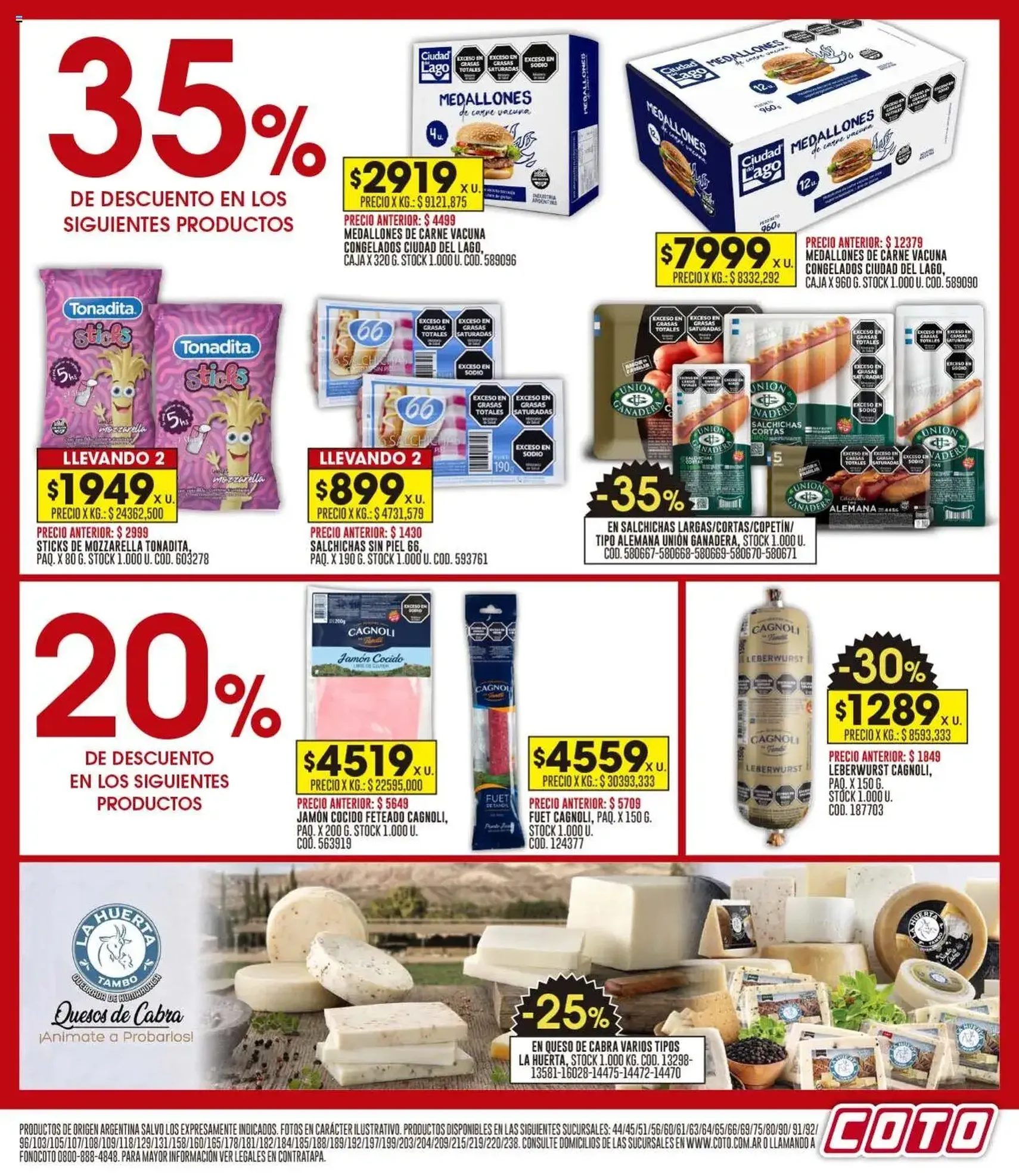 Coto ofertas - folleto válido desde 28/07/2025 página 7 de 20 Coto ofertas - folleto válido desde 28/07/2025 página 7 de 20