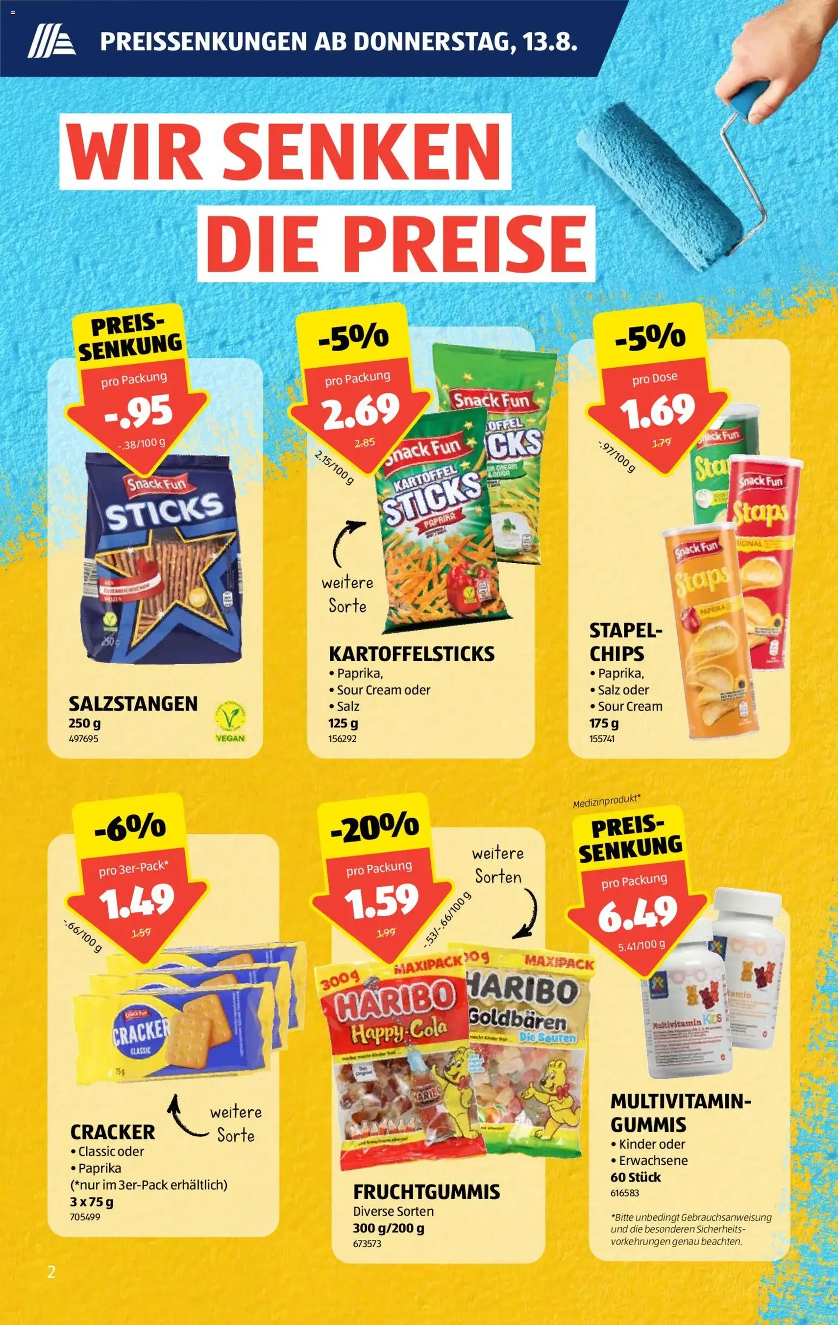 Aldi aktionen - Gültiger Prospekt ab 13.08.2026, Seite 2 von insgesamt 47