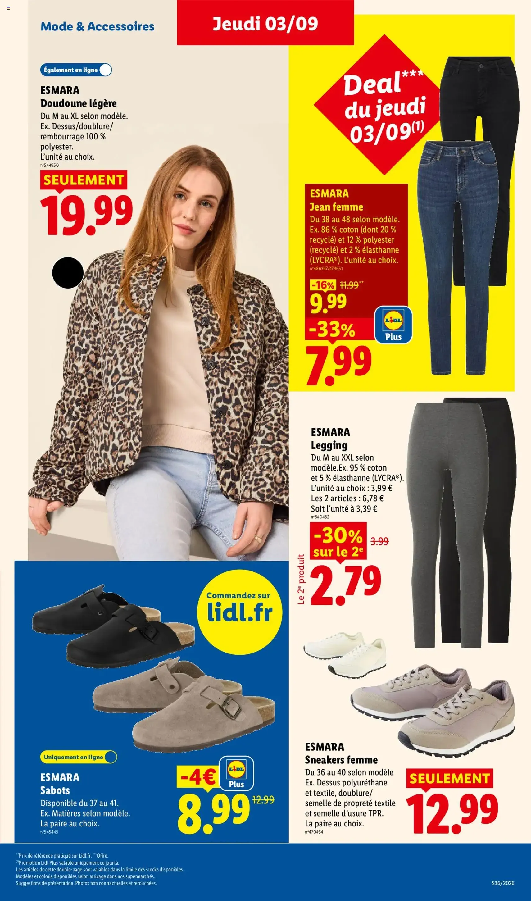LIDL catalogue - brochure valable à partir du 03/09/2026, page 43 sur 61