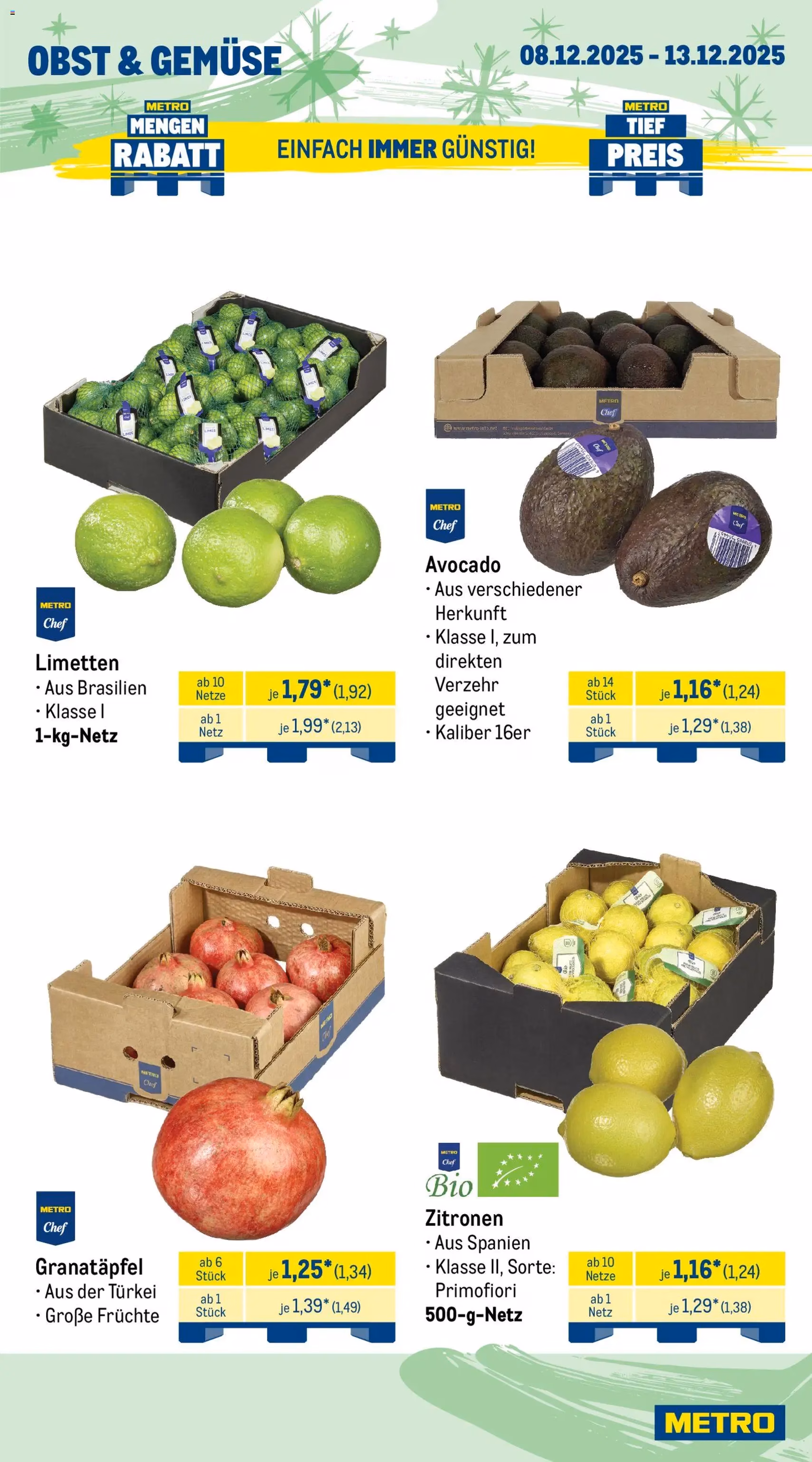 Metro Prospekt - Gültiger Prospekt ab 08.12.2025, Seite 8 von insgesamt 28