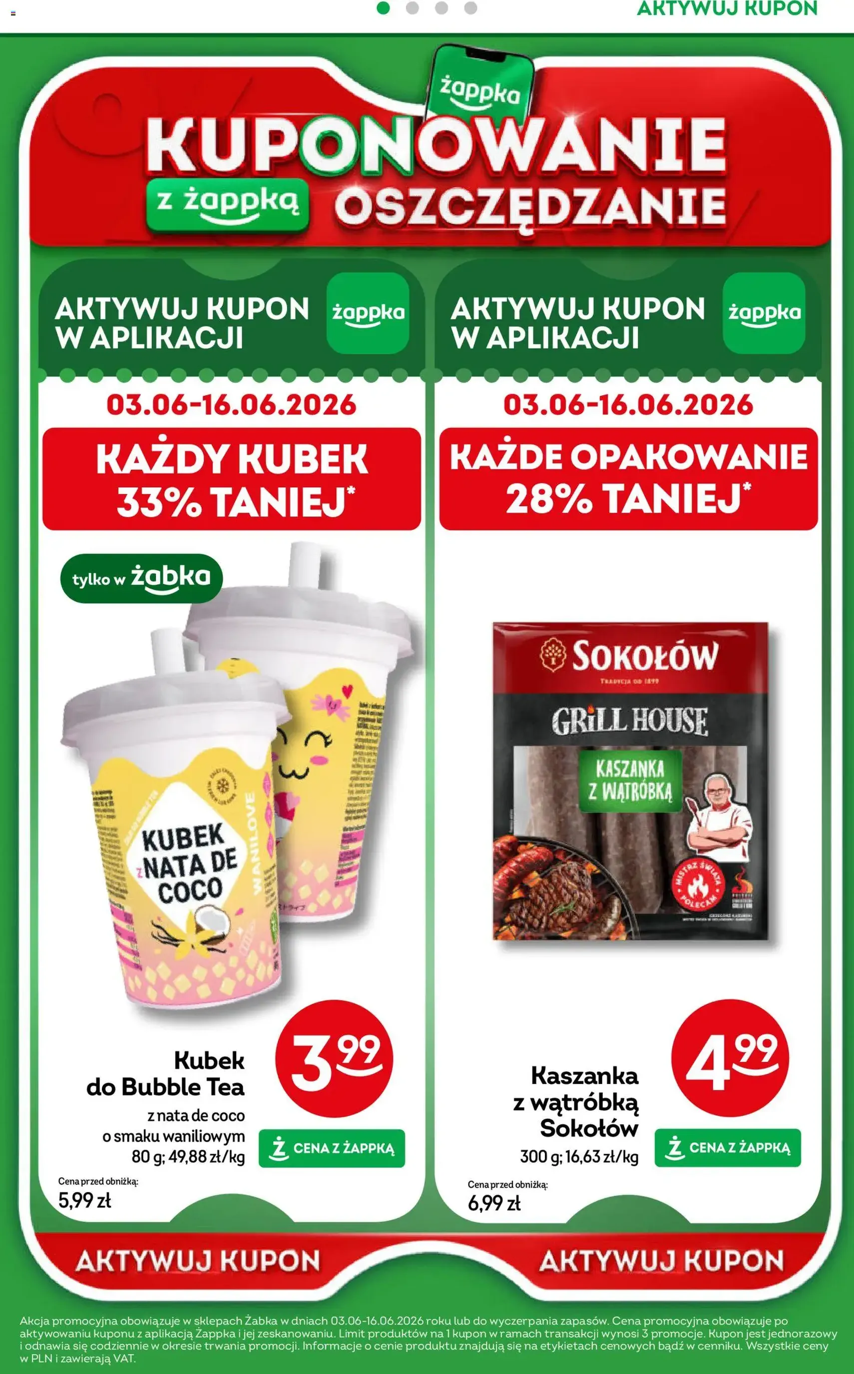 Żabka gazetka - ważny gazetka od 03.06.2026 strona 58 z 100