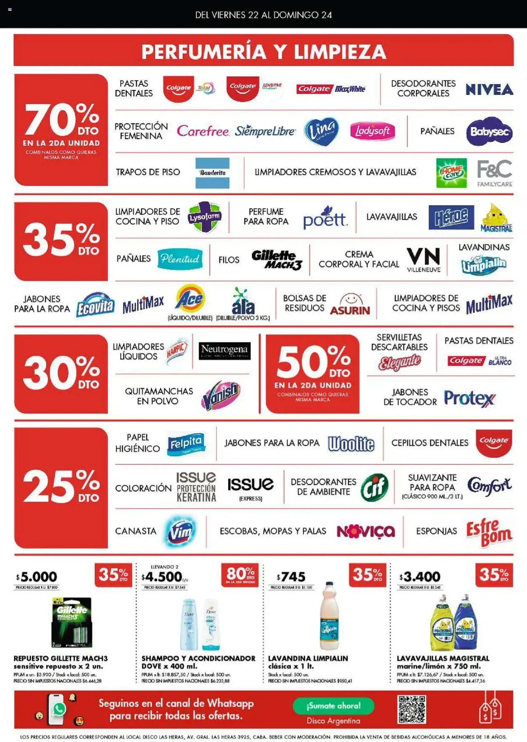 Disco ofertas - folleto válido desde 22/08/2025 página 6 de 9