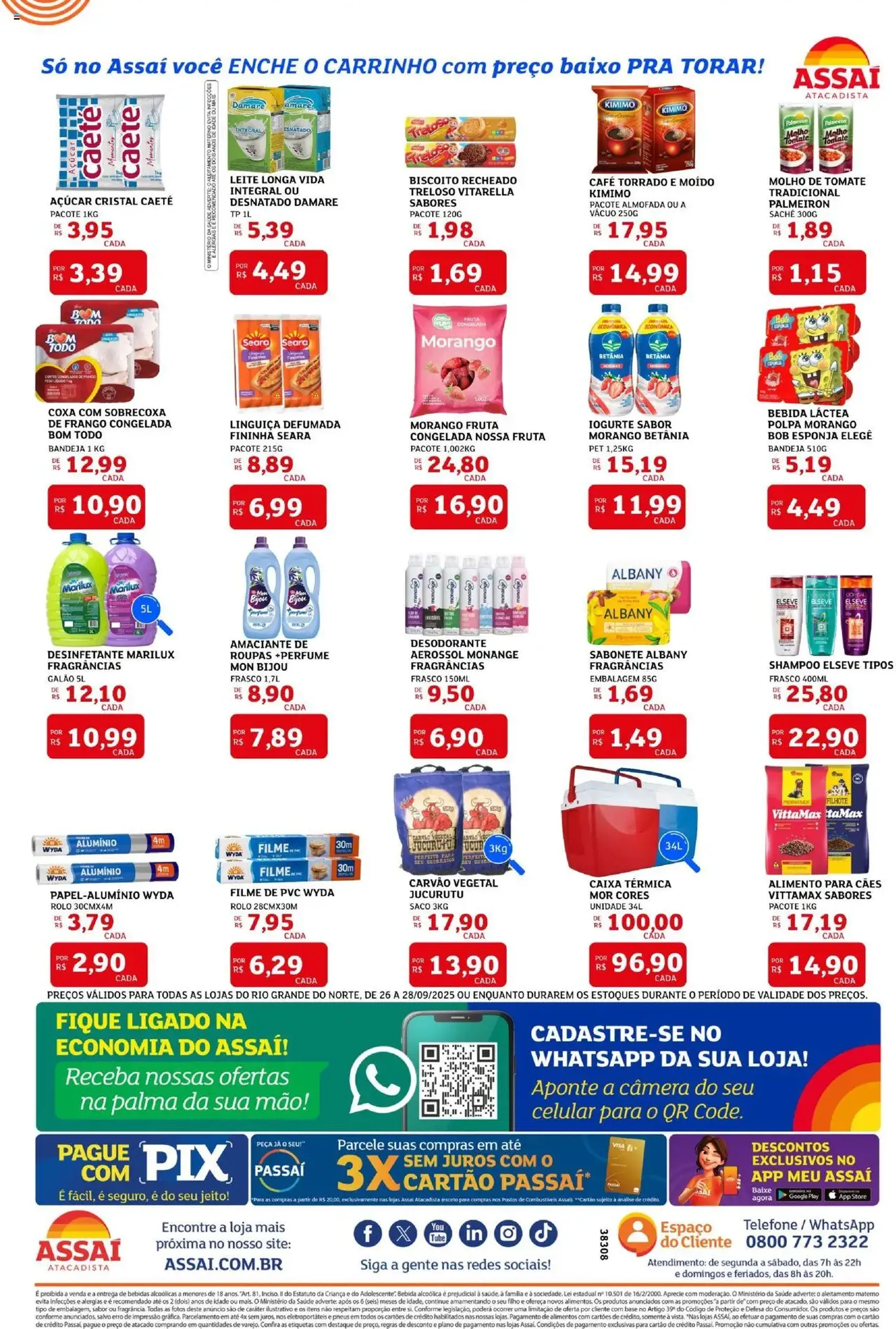 Encarte Assaí Atacadista - folheto válido a partir de 26/09/2025 página 2 de 2