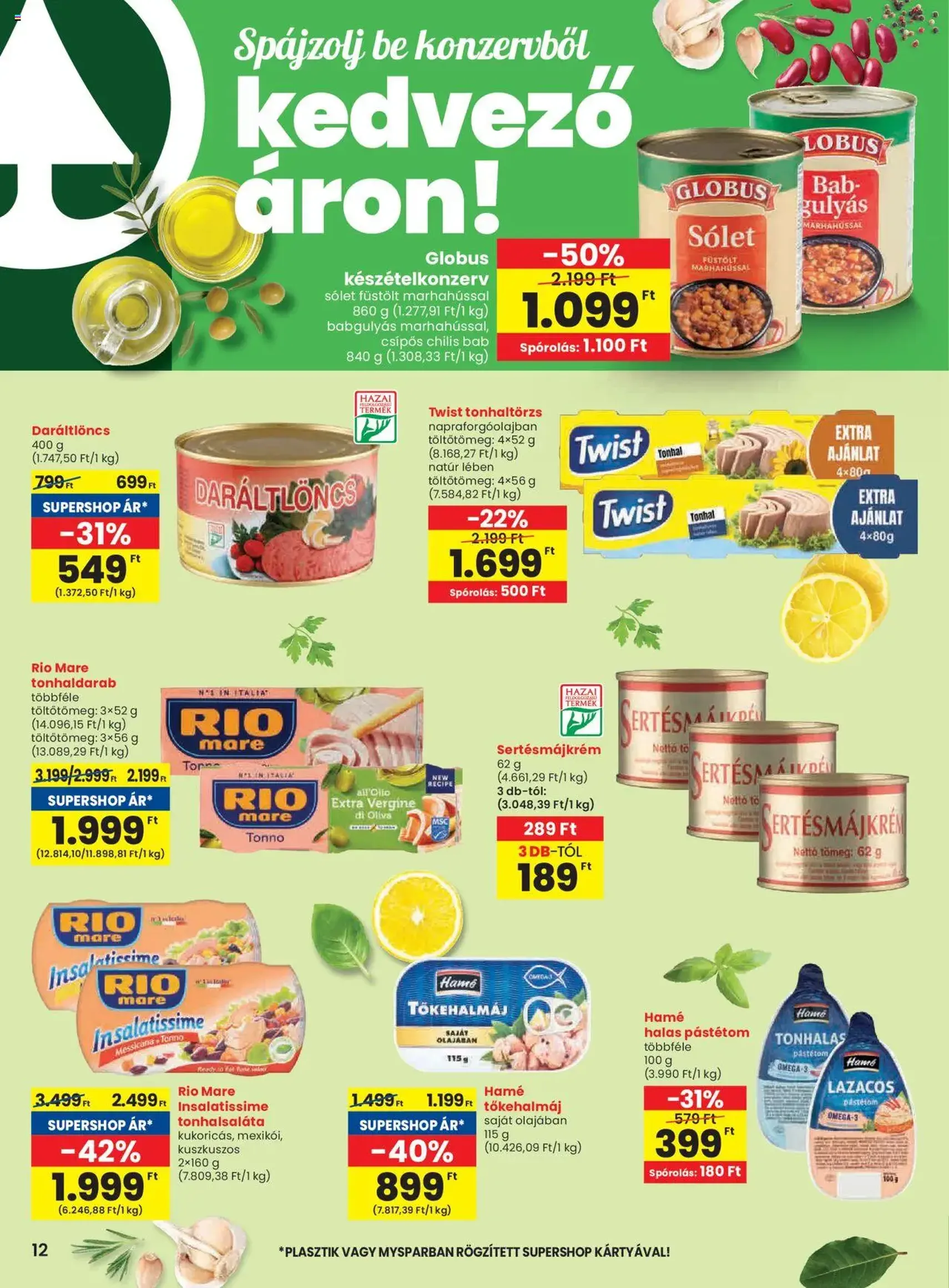 Spar Akciós újság - 2025.09.11. érvényes szórólap 12 oldal 20 oldalból Spar Akciós újság - 2025.09.11. érvényes szórólap 12 oldal 20 oldalból