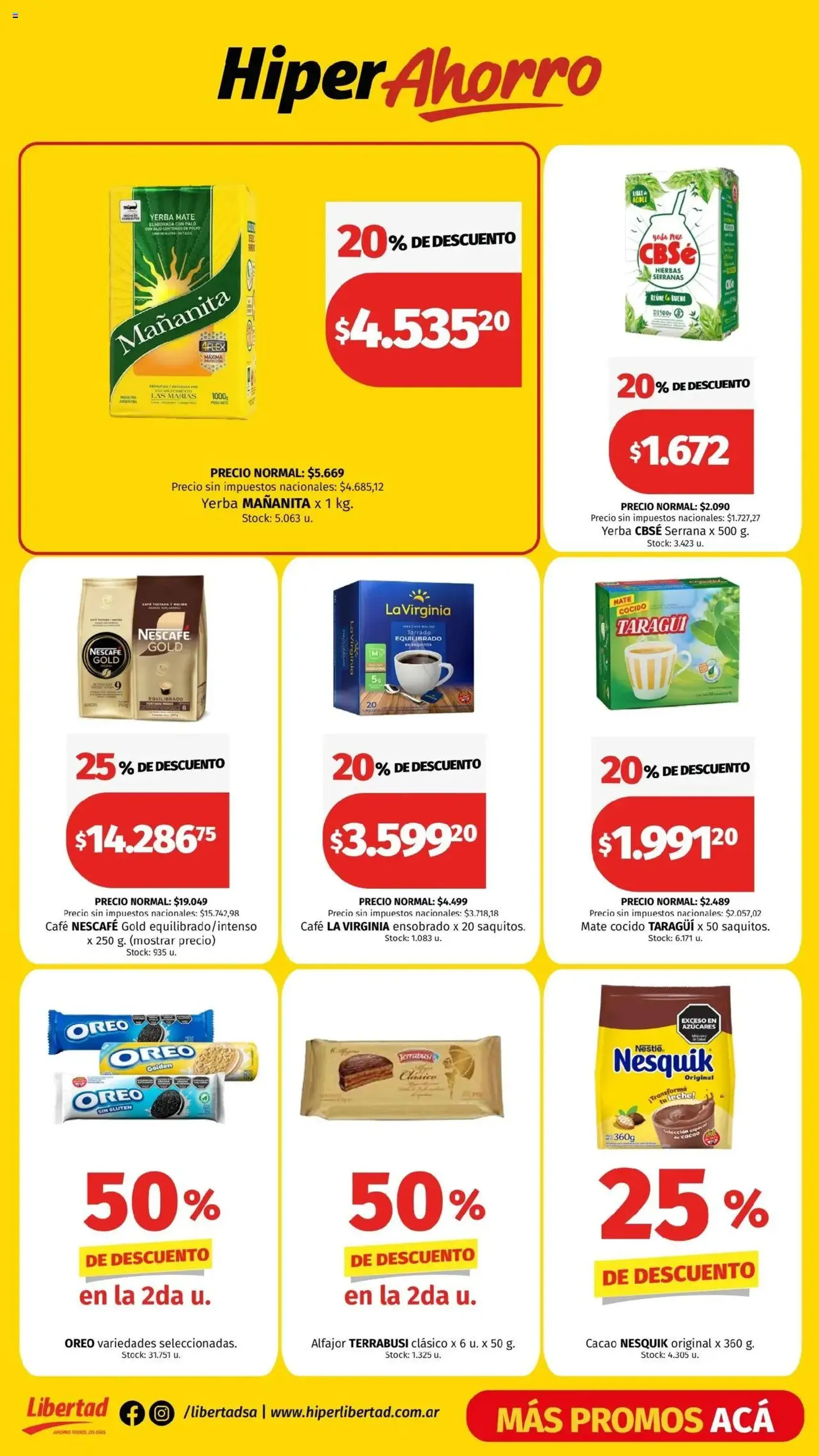 Hipermercado Libertad catálogo - folleto válido desde 09/10/2025 página 3 de 9 Hipermercado Libertad catálogo - folleto válido desde 09/10/2025 página 3 de 9