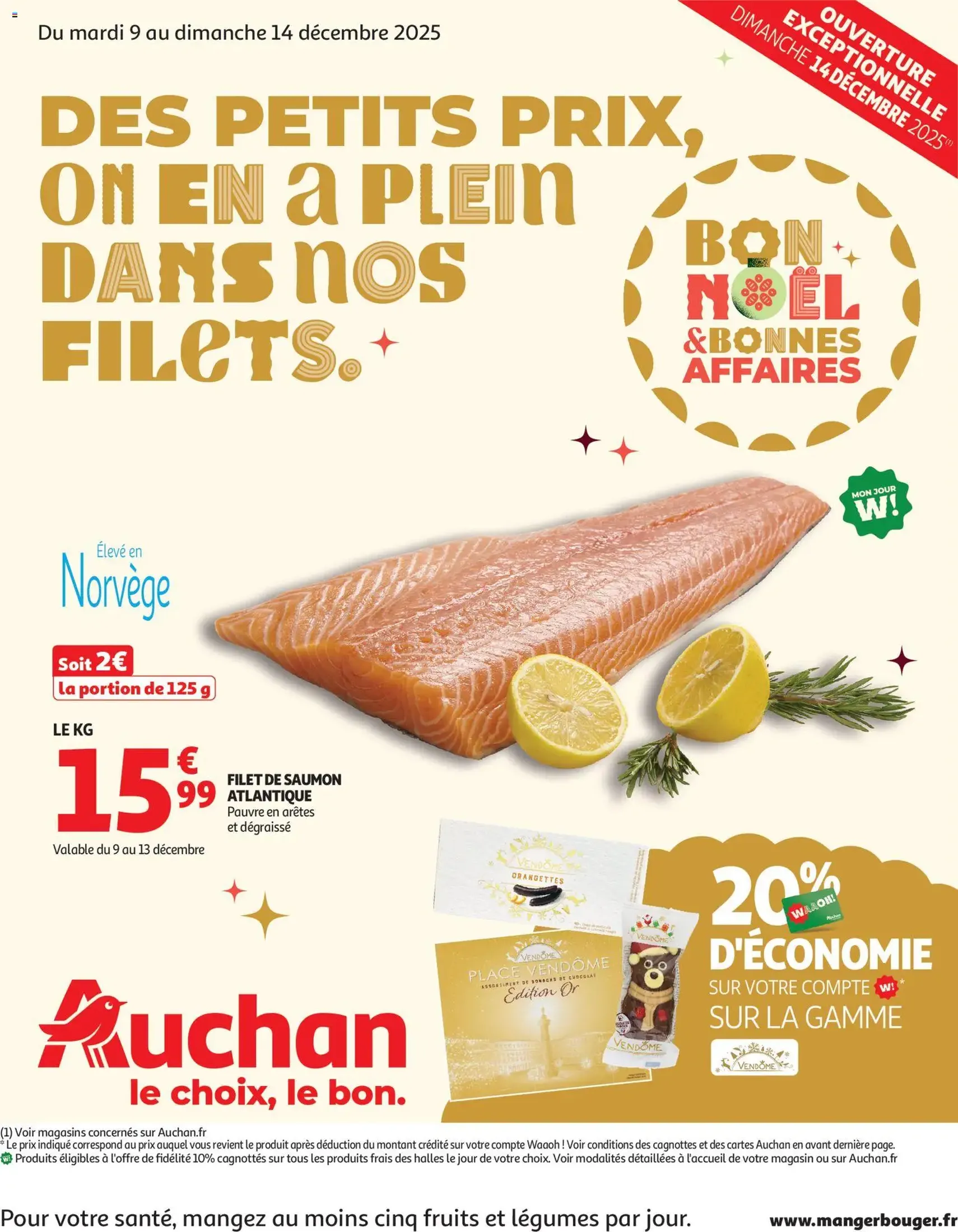 Auchan folder / publicité - geldige folder vanaf 09/12/2025 pagina 1 van 64
