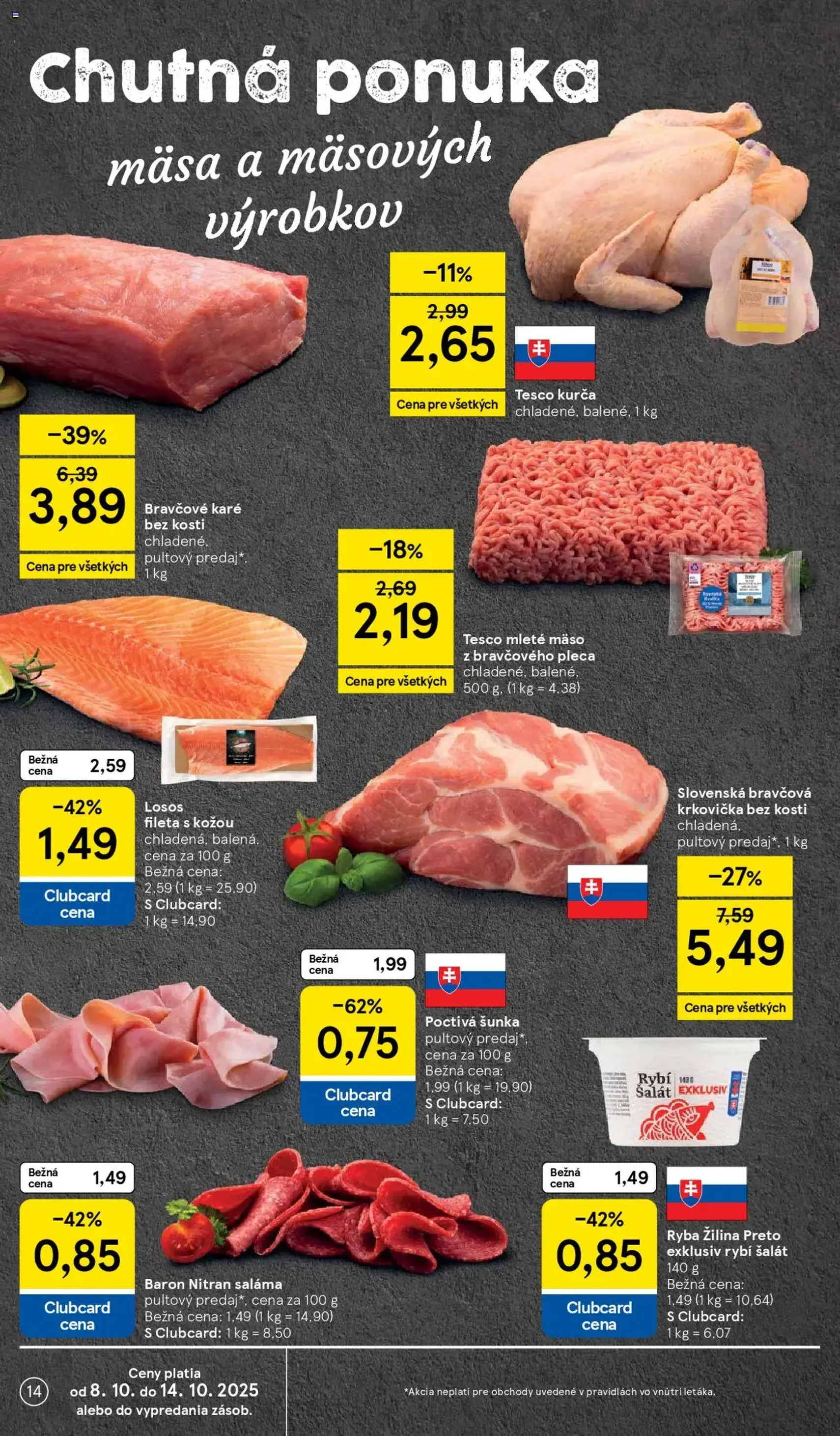 Tesco Hypermarket - leták - platný leták od 08.10.2025 strana 14 z 43