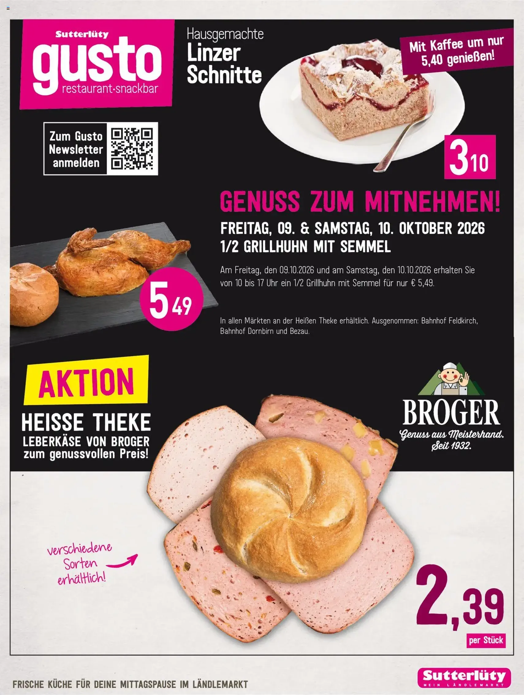 Sutterlüty Flugblatt - Gültiger Prospekt ab 08.10.2026, Seite 7 von insgesamt 24