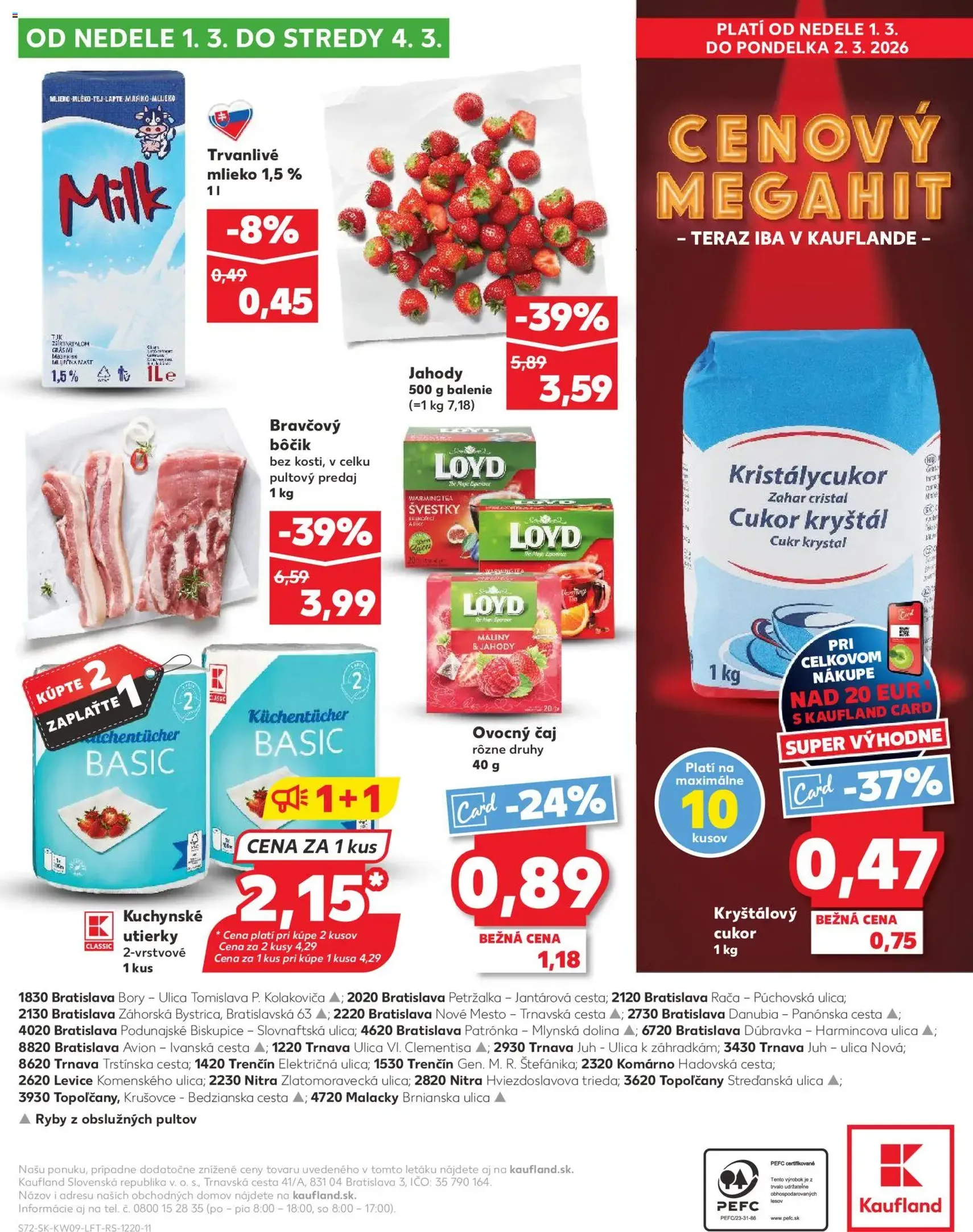 Kaufland SK Akciós újság - 2026.02.26. érvényes szórólap 72 oldal 72 oldalból