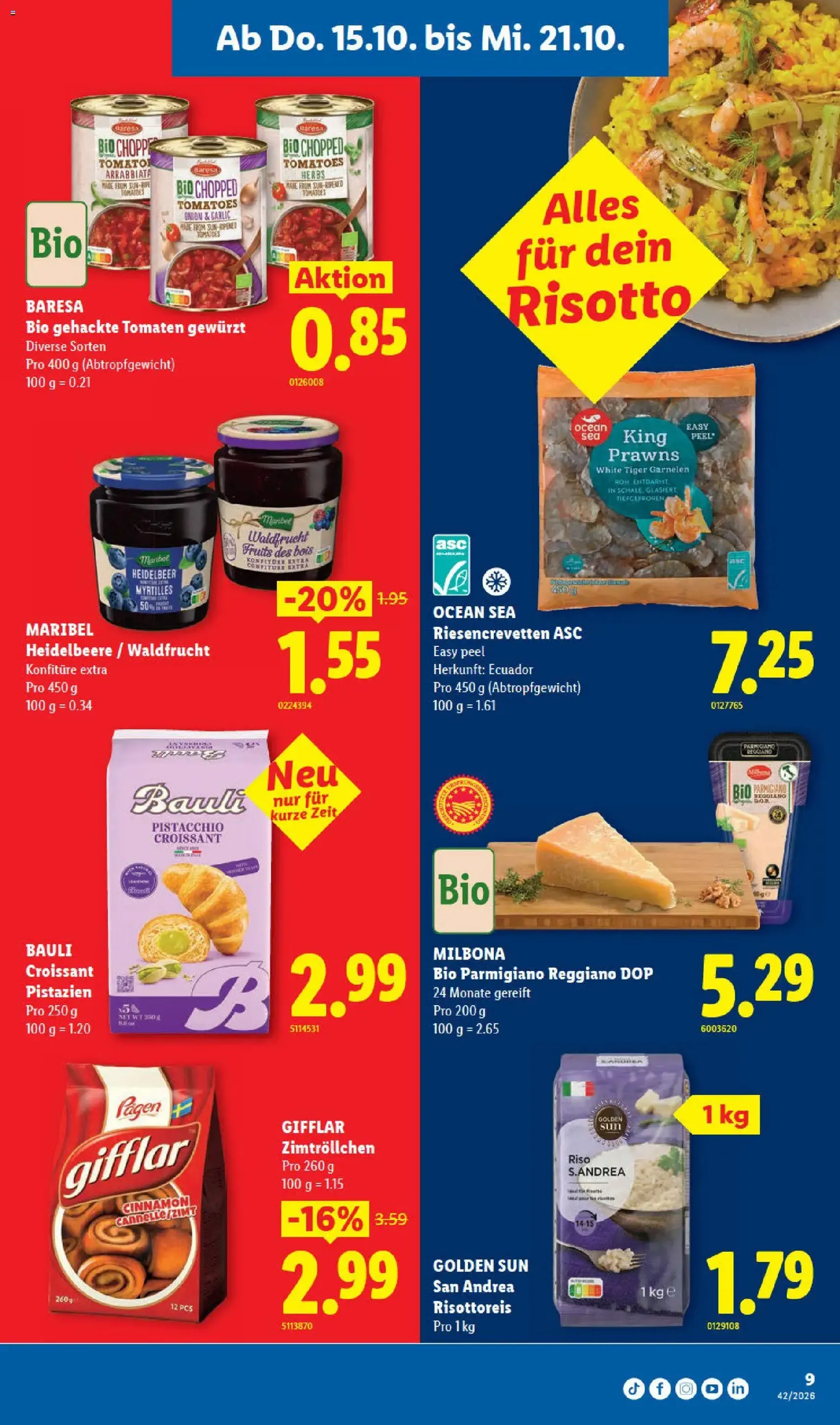 Lidl aktionen - Gültiger Prospekt ab 15.10.2026, Seite 9 von insgesamt 40