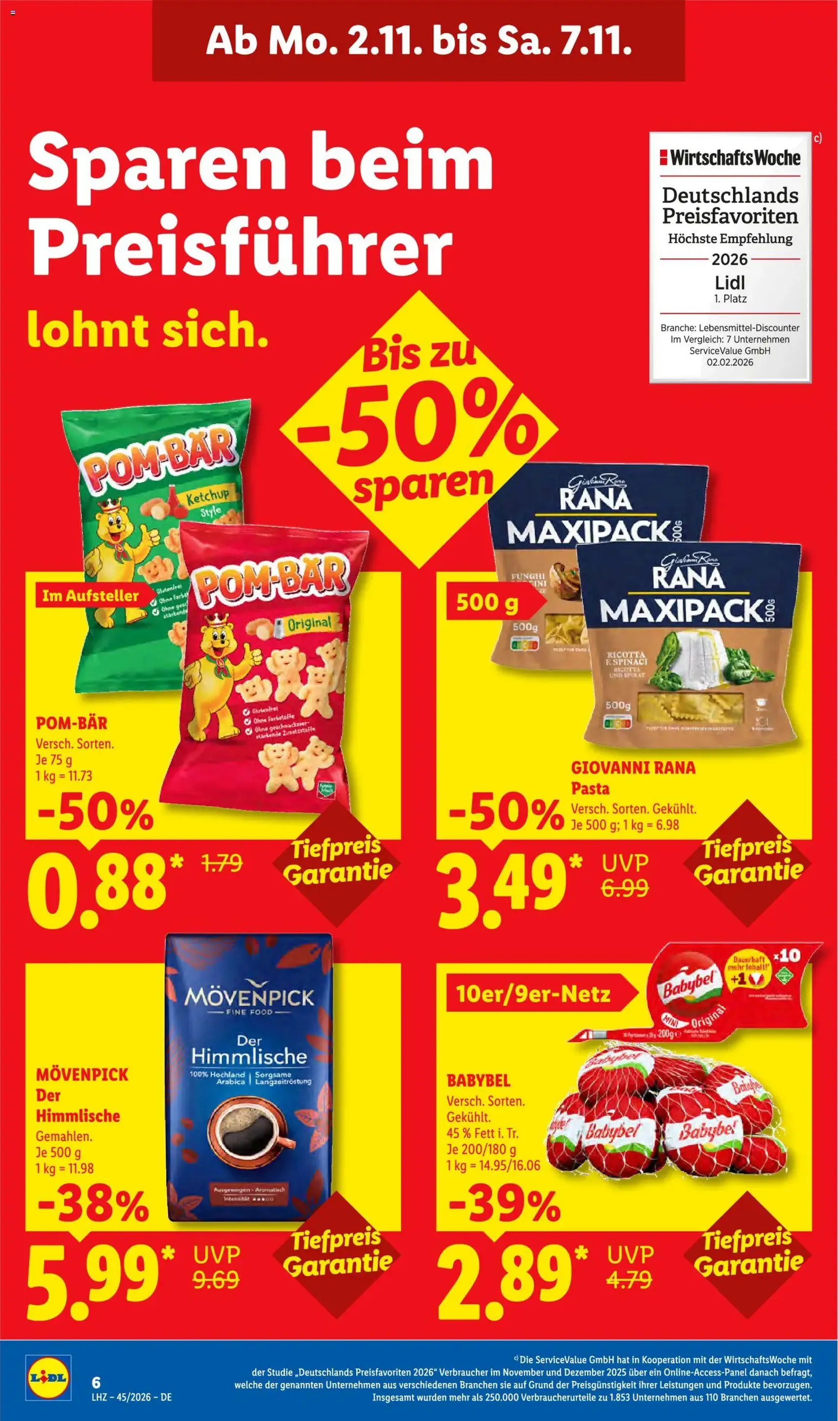Lidl Prospekt - Gültiger Prospekt ab 02.11.2026, Seite 12 von insgesamt 75