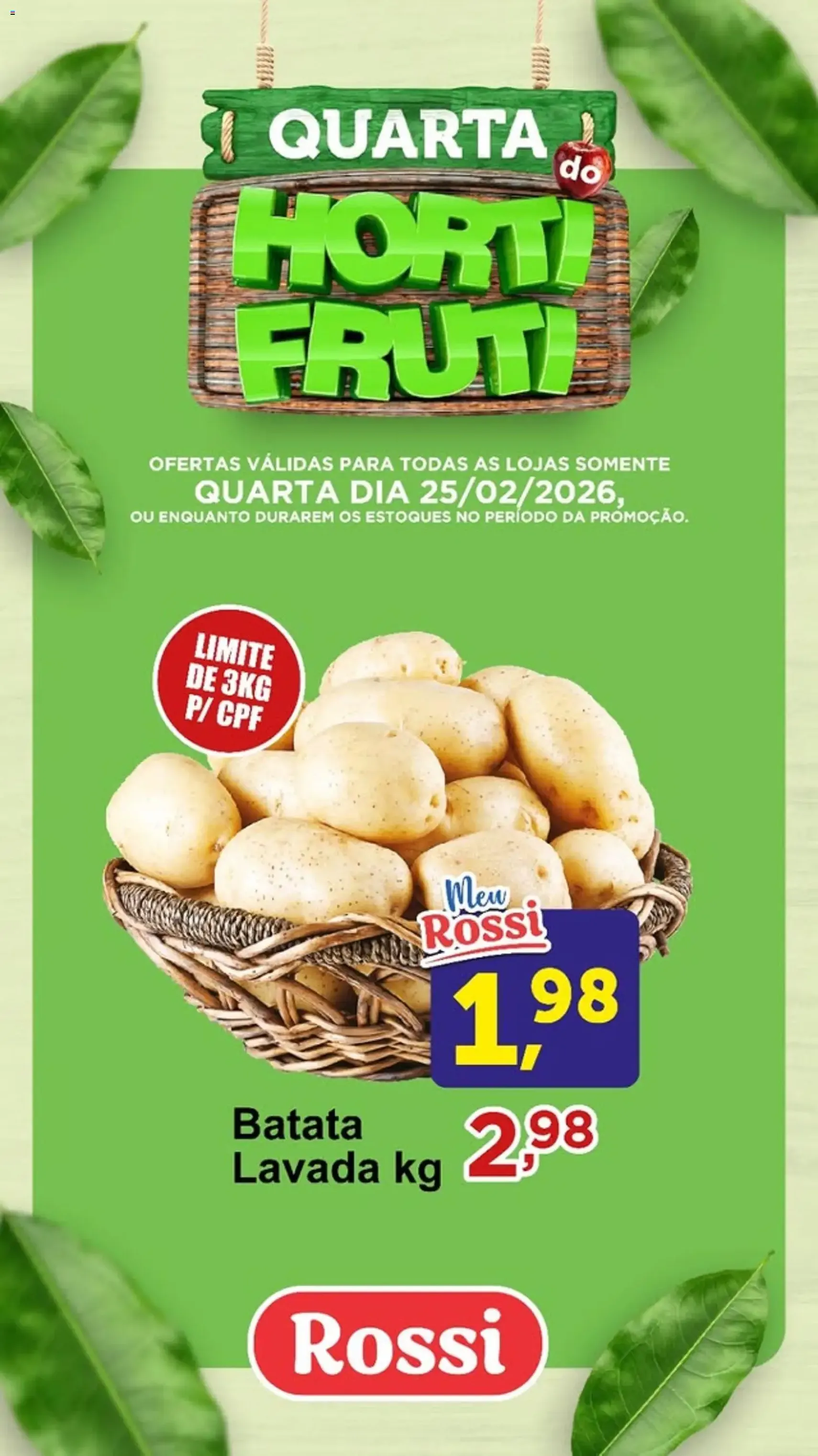 Rossi Supermercados - Ofertas do Dia - folheto válido a partir de 25/02/2026 página 4 de 4