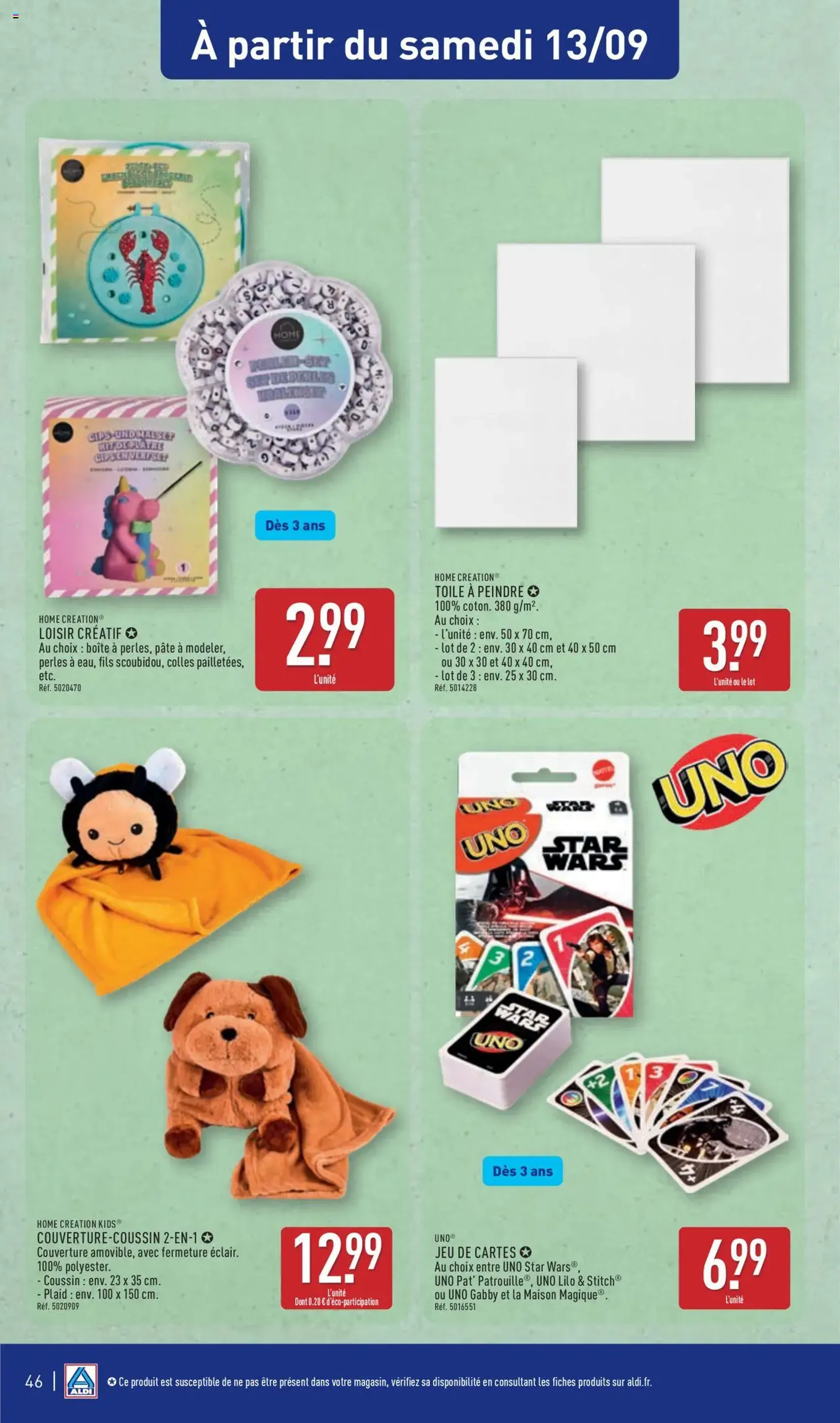 Aldi catalogue semaine 37 - brochure valable à partir du 09/09/2025, page 49 sur 52 Aldi catalogue semaine 37 - brochure valable à partir du 09/09/2025, page 49 sur 52