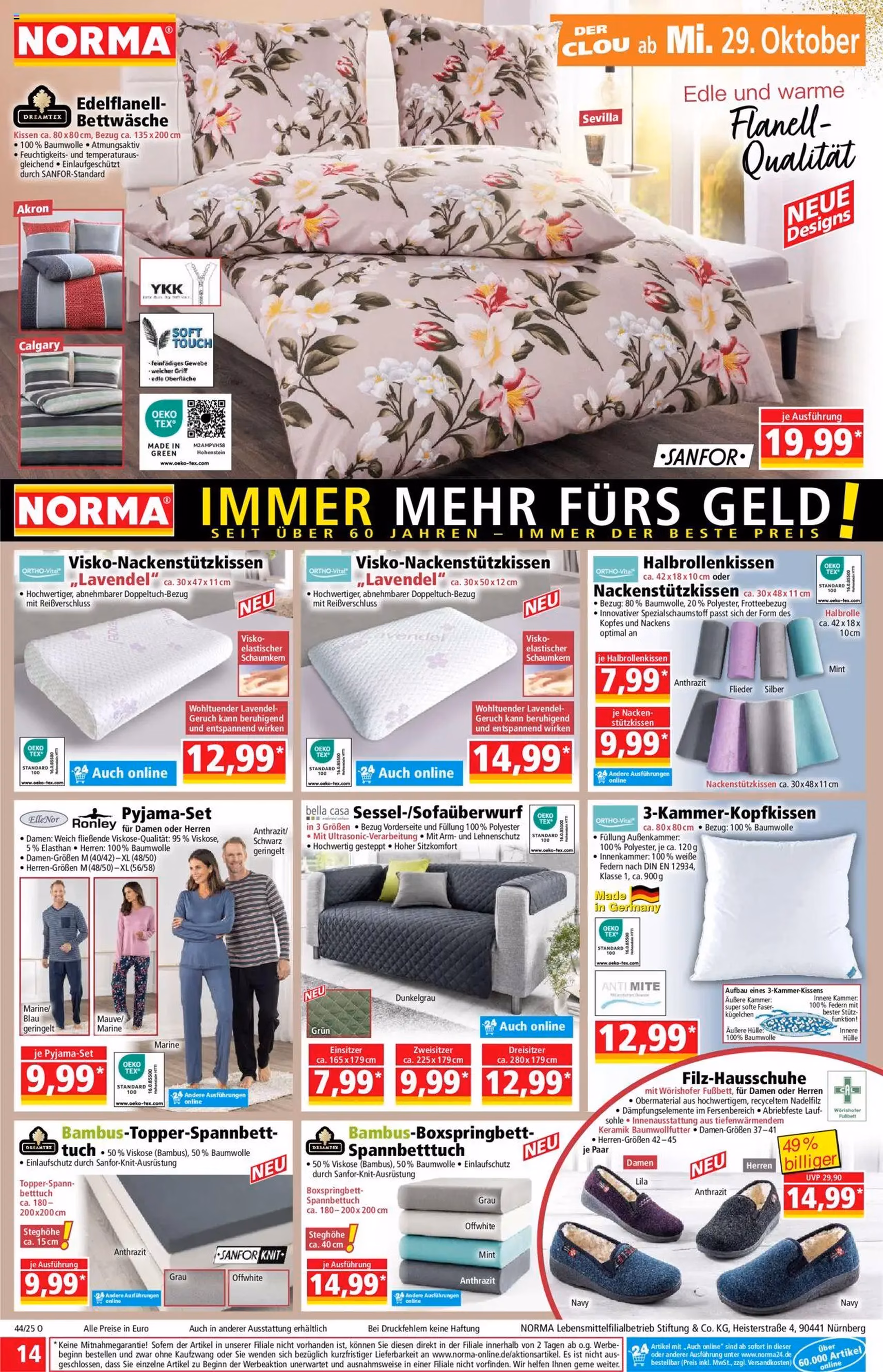 Norma Prospekt - Gültiger Prospekt ab 27.10.2025, Seite 14 von insgesamt 18 Norma Prospekt - Gültiger Prospekt ab 27.10.2025, Seite 14 von insgesamt 18