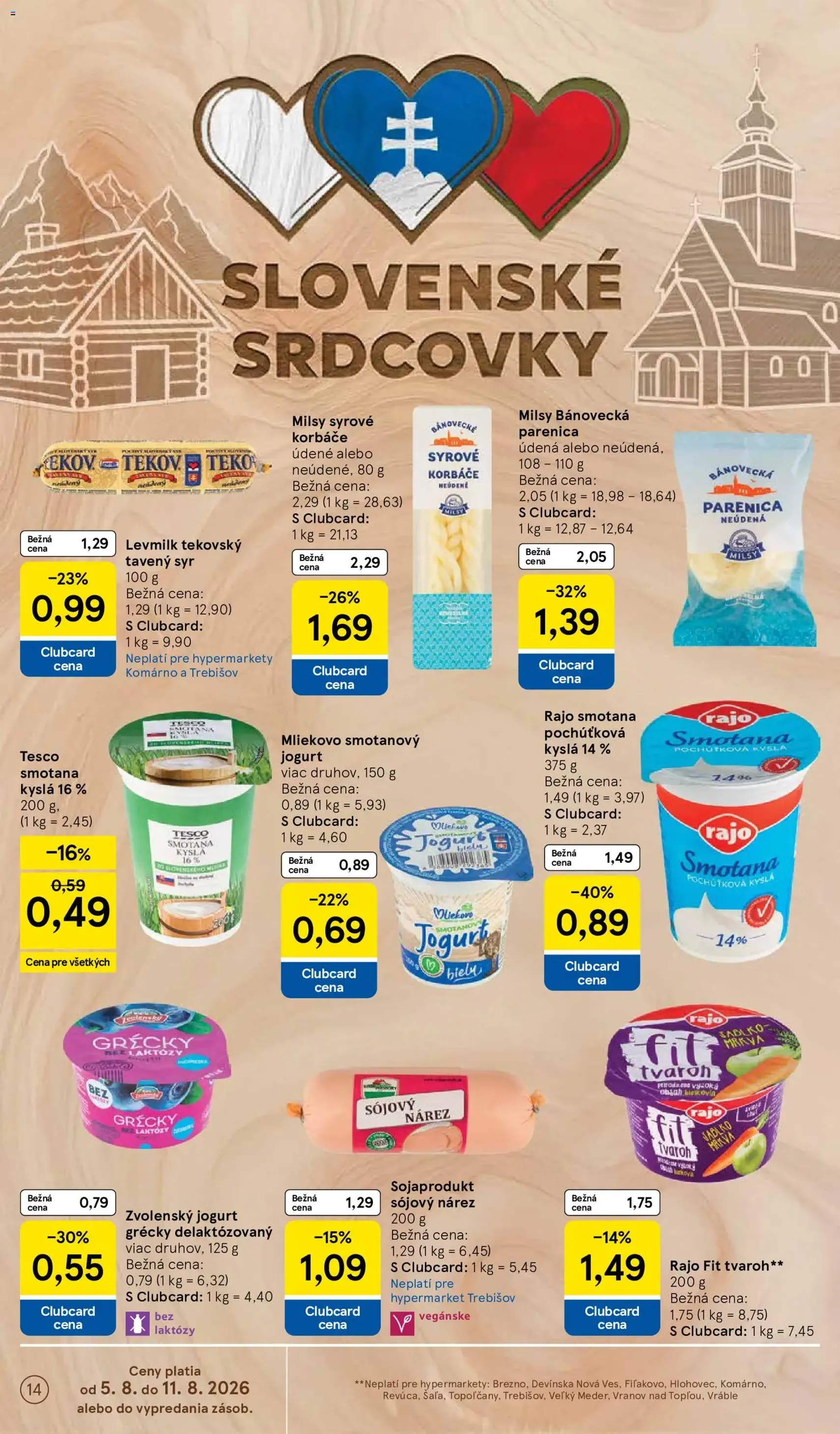 Tesco Hypermarket - leták - platný leták od 05.08.2026 strana 14 z 52