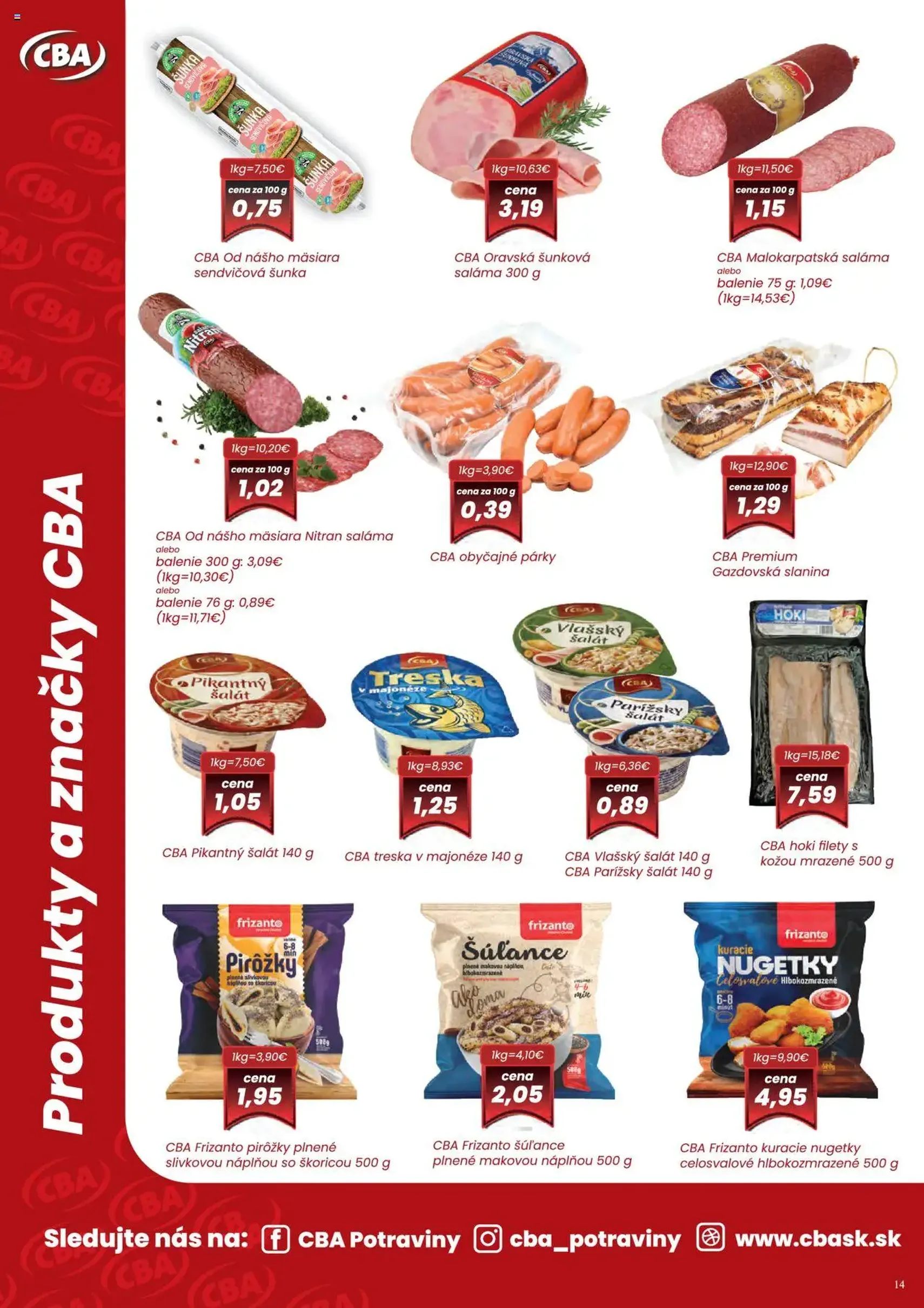 CBA Komfos leták - platný leták od 02.10.2025 strana 14 z 32 CBA Komfos leták - platný leták od 02.10.2025 strana 14 z 32
