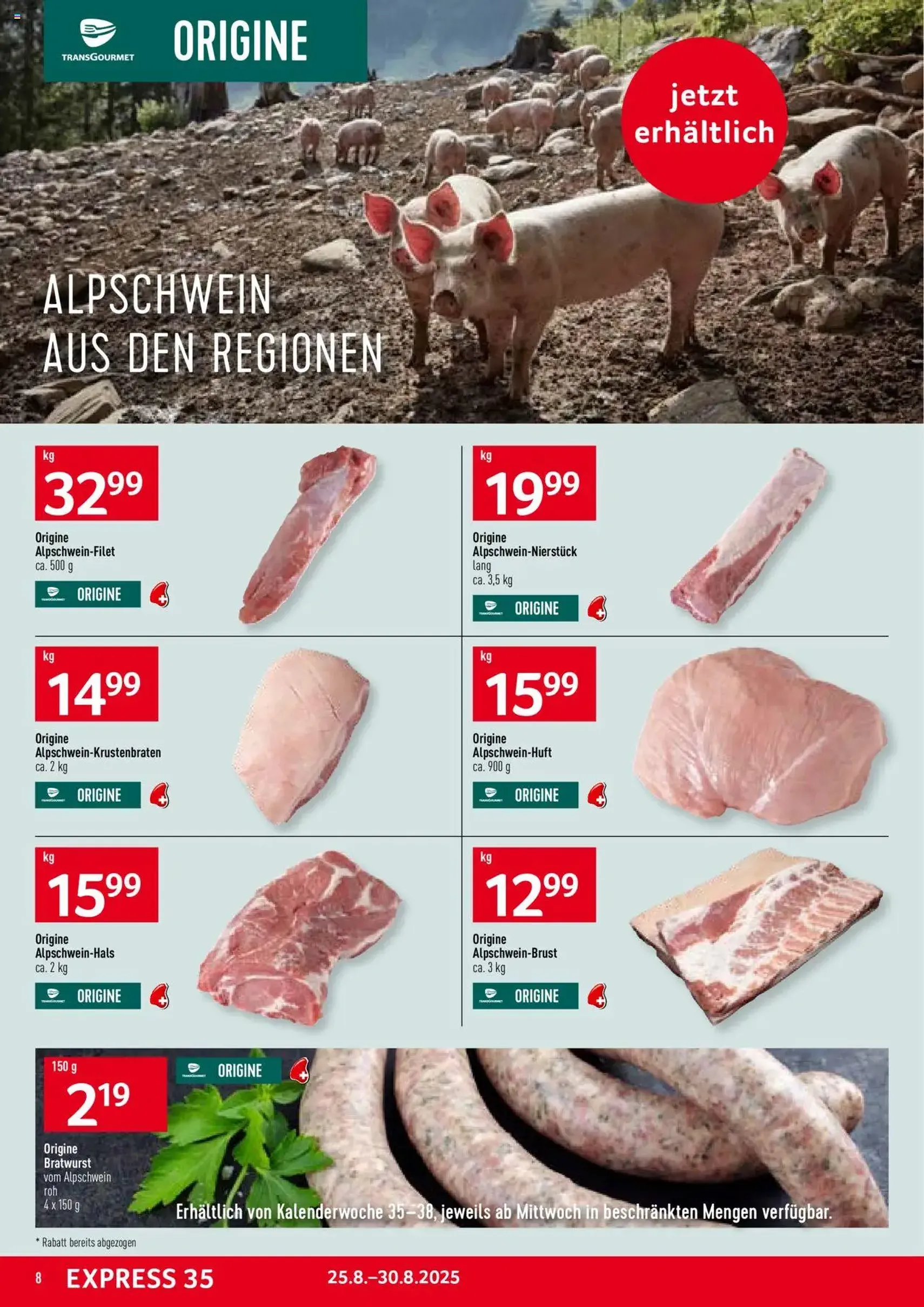 Prodega Aktionen - Gültiger Prospekt ab 25.08.2025, Seite 8 von insgesamt 40 Prodega Aktionen - Gültiger Prospekt ab 25.08.2025, Seite 8 von insgesamt 40