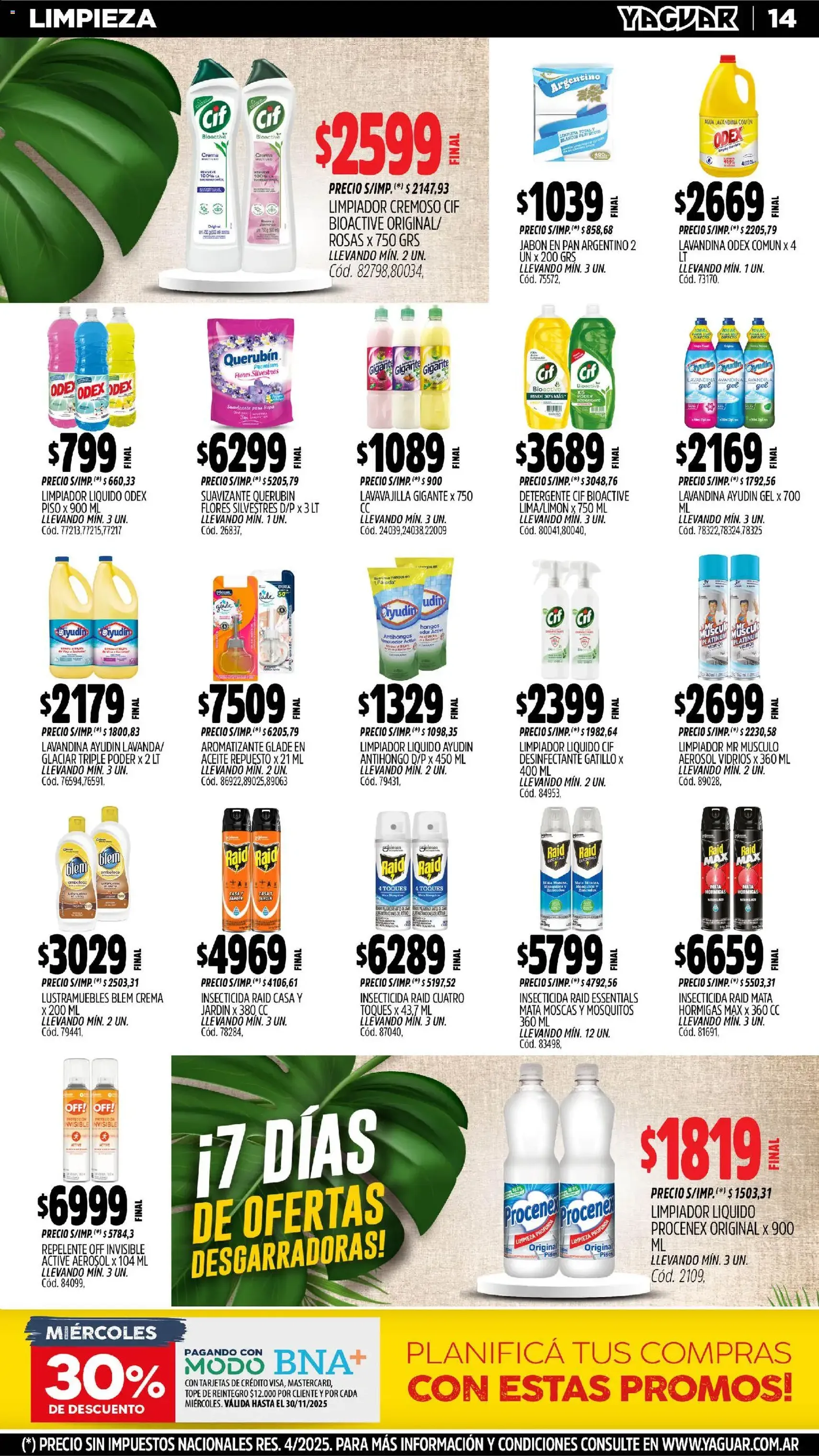 Yaguar catálogo - folleto válido desde 10/11/2025 página 15 de 21