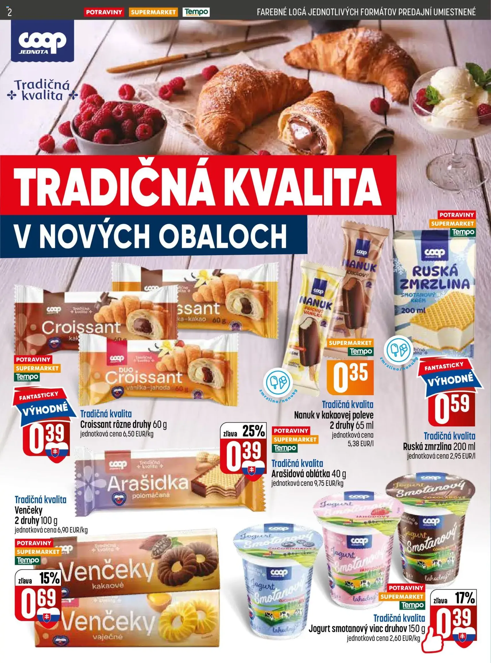COOP Jednota leták - platný leták od 25.06.2026 strana 2 z 32