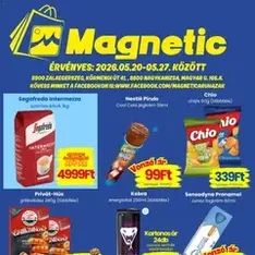 Magnetic akciós újság - szórólap előnézete érvényes 2026.05.20. -tól