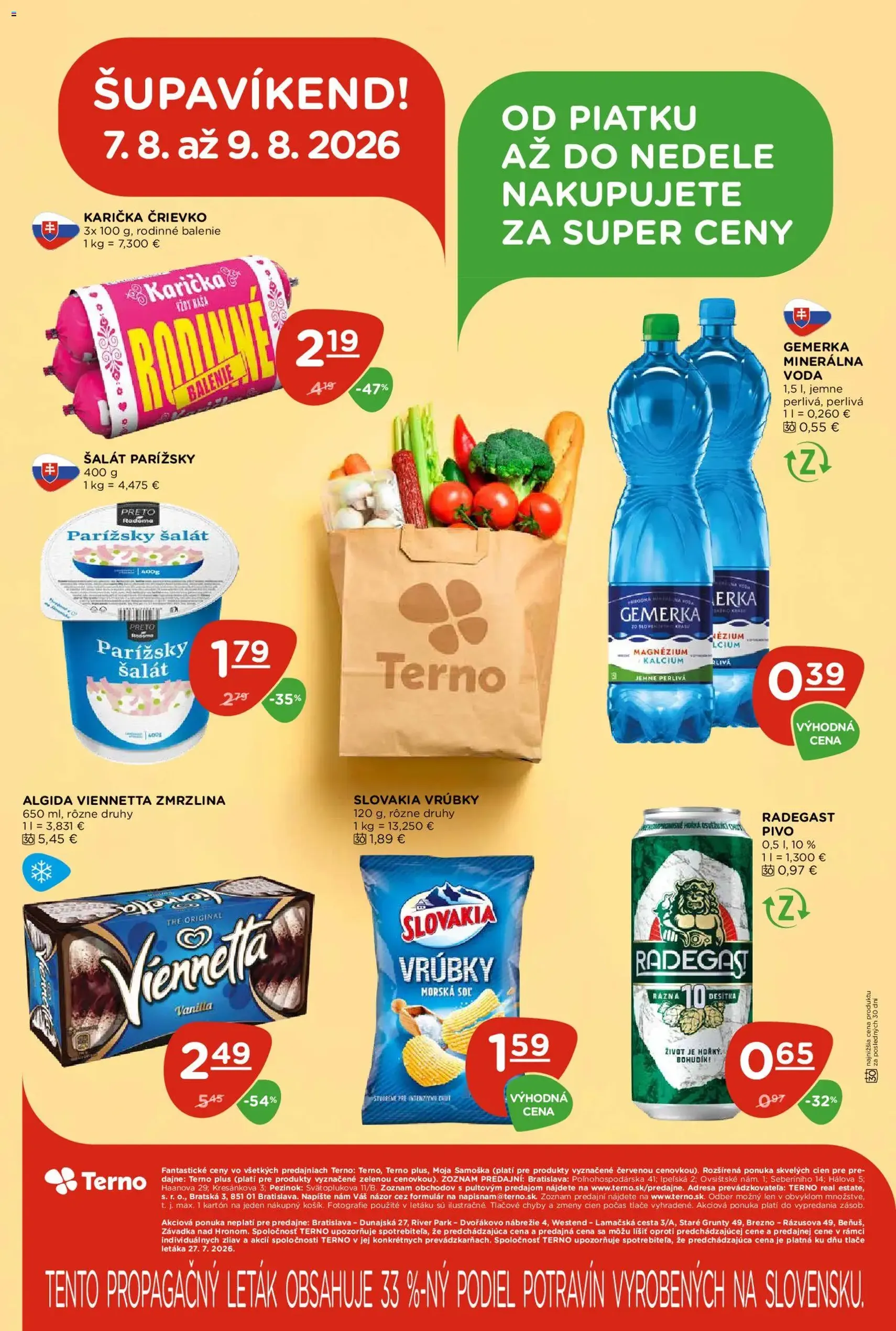 Terno leták - platný leták od 06.08.2026 strana 28 z 29