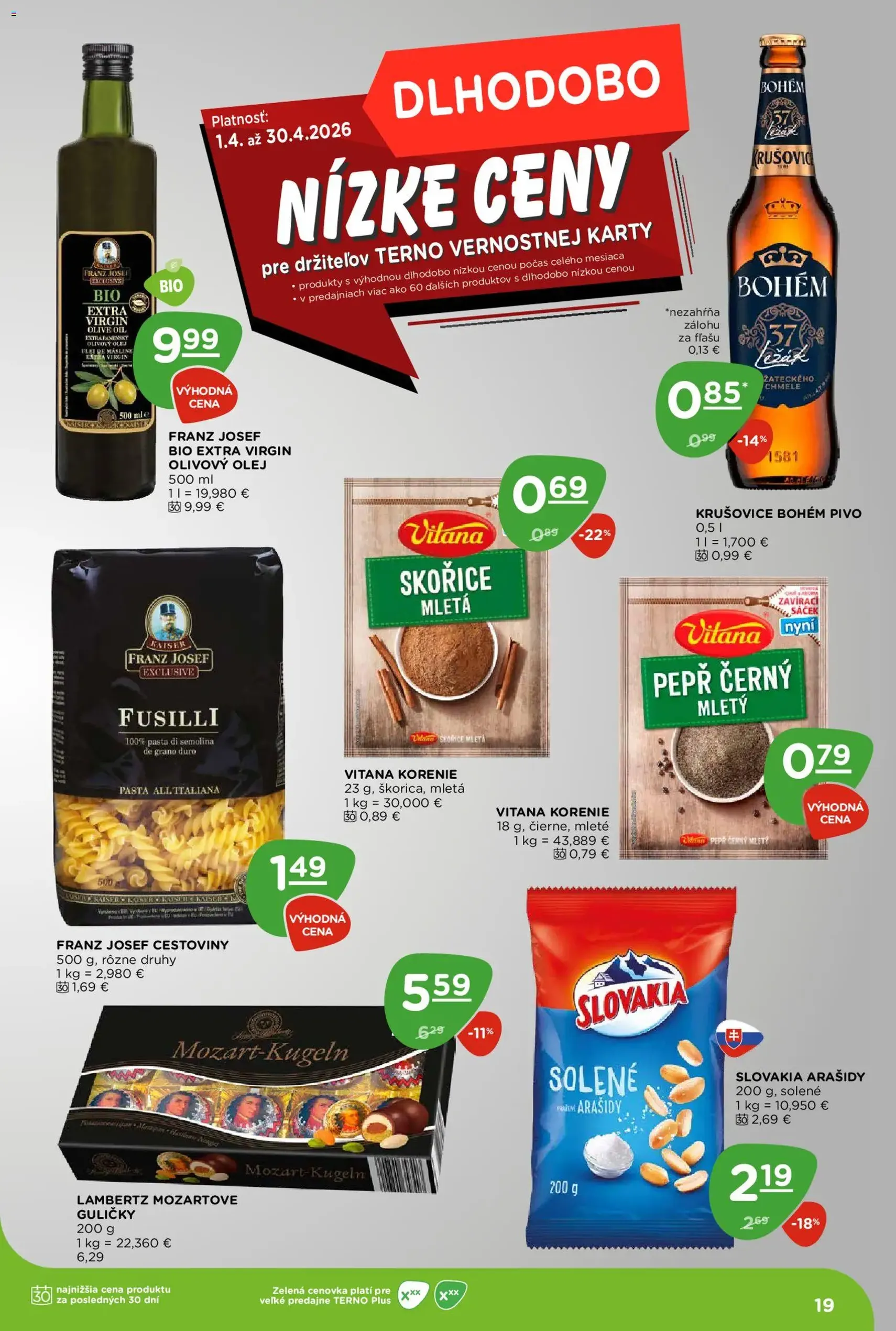 Terno leták - platný leták od 09.04.2026 strana 19 z 20