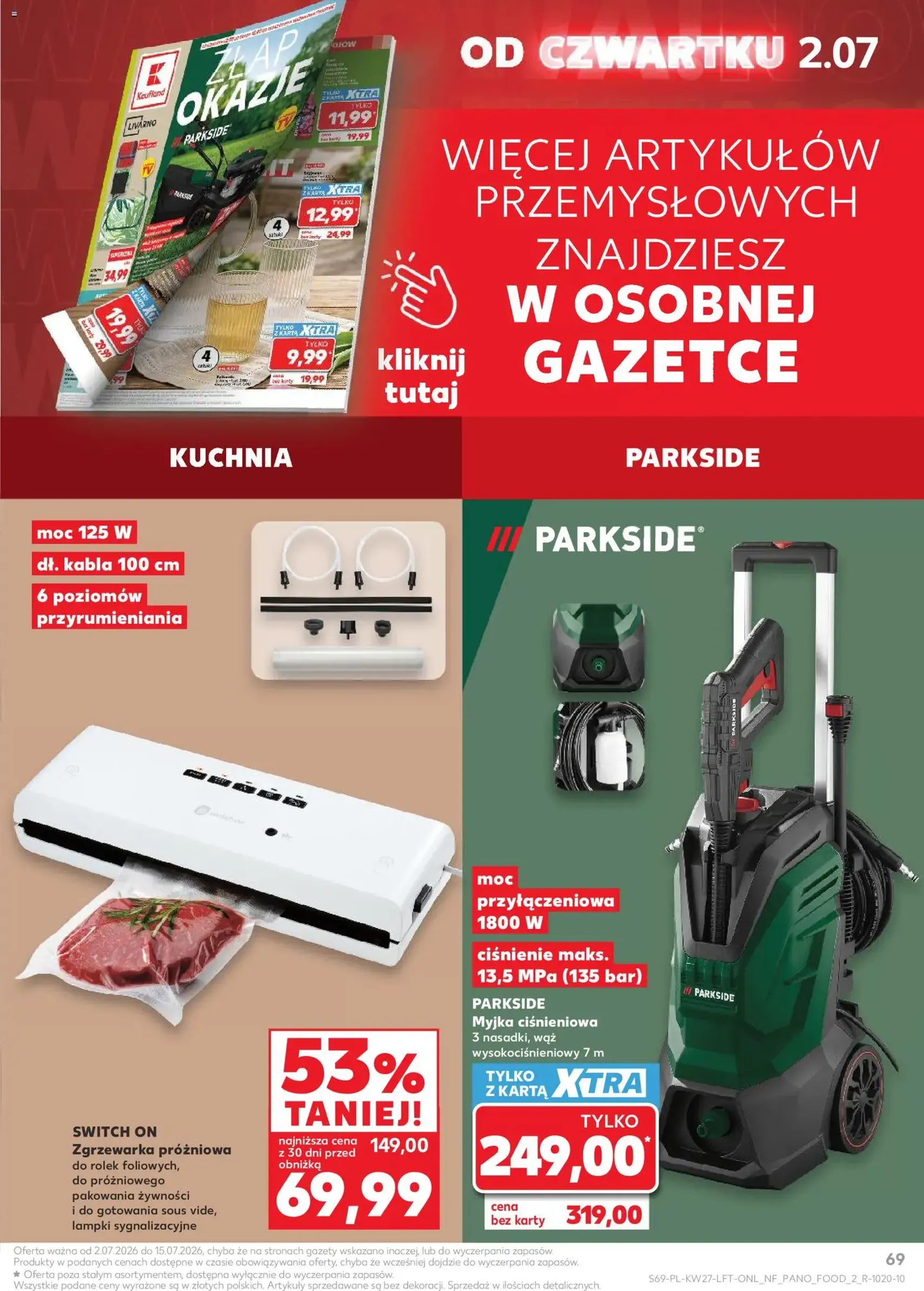 Kaufland gazetka - ważny gazetka od 02.07.2026 strona 69 z 72