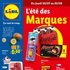 LIDL catalogue - Prévisualisation du catalogue valable à partir du 30/07/2026