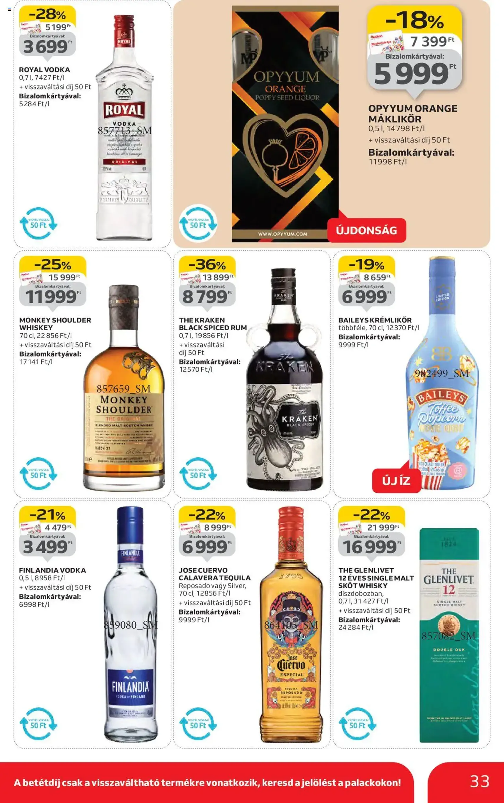 Auchan Akciós újság - 2025.10.16. érvényes szórólap 33 oldal 54 oldalból Auchan Akciós újság - 2025.10.16. érvényes szórólap 33 oldal 54 oldalból