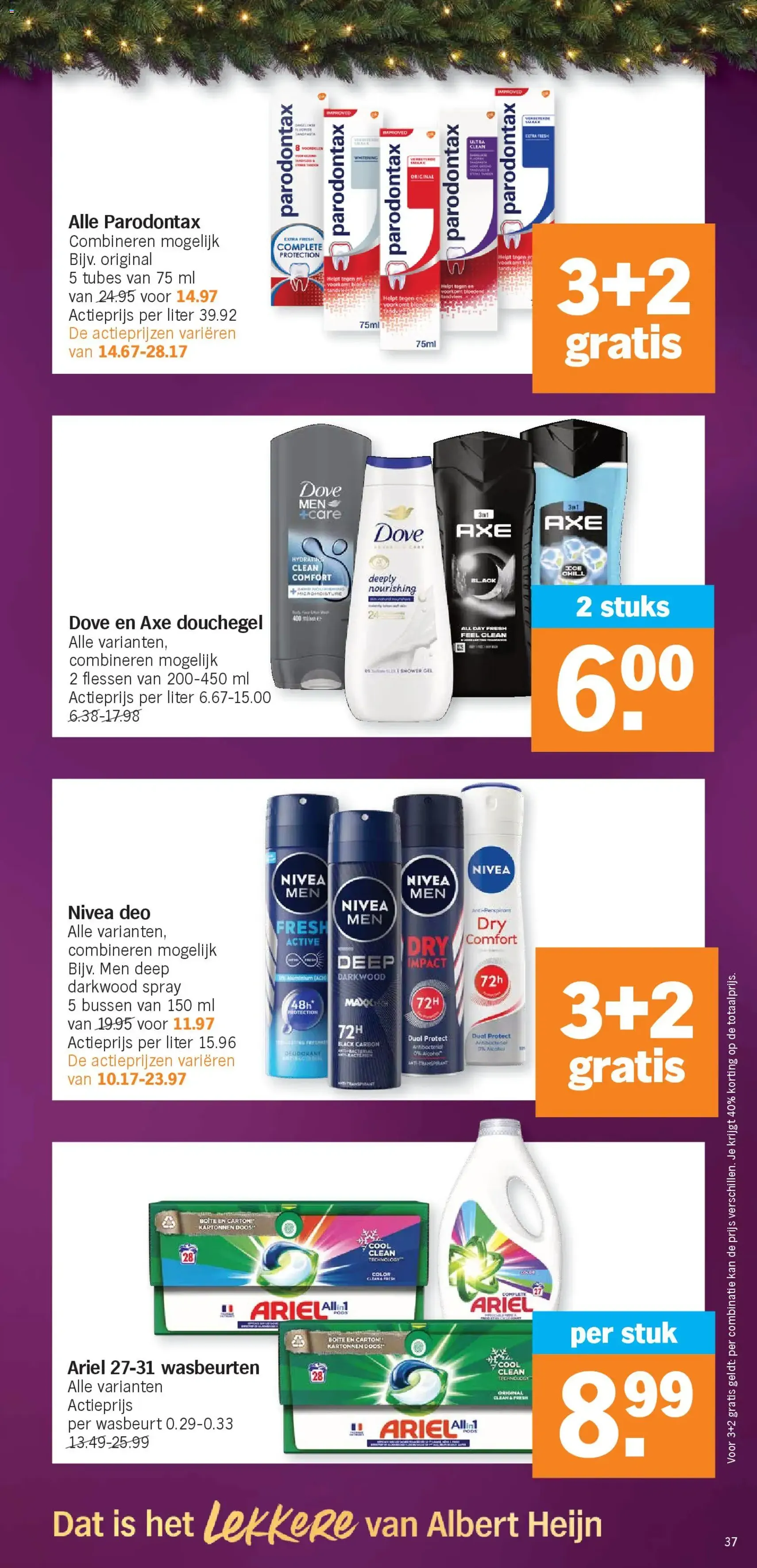 Albert Heijn folder week 51 - geldige folder vanaf 16/12/2025 pagina 37 van 40