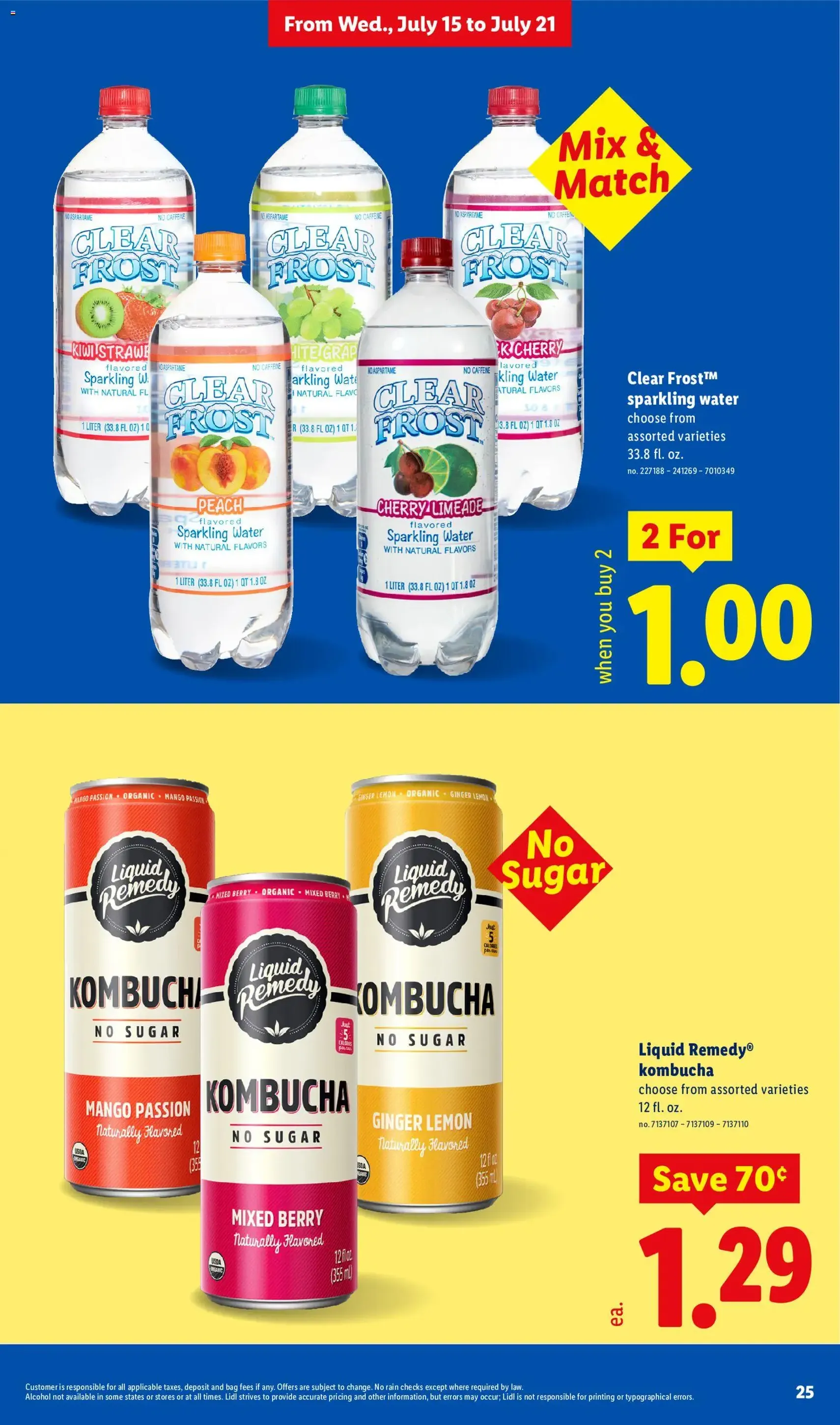 Lidl Weekly Ad - valid flyer from 07/15/2026, page 25 of 42