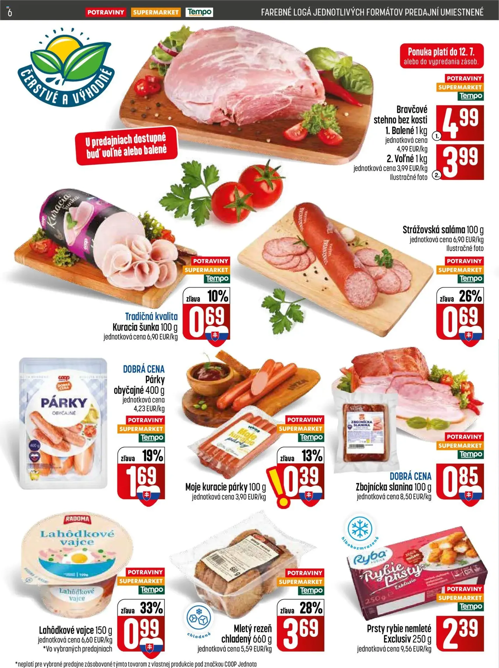 COOP Jednota leták - platný leták od 09.07.2026 strana 6 z 32